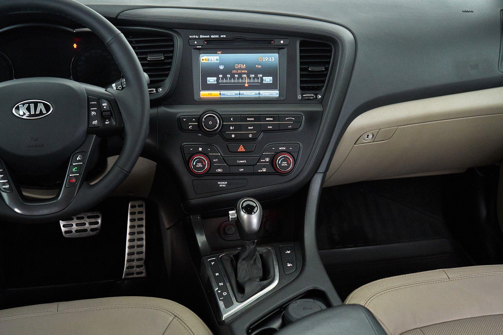 Kia Optima 2013, серый