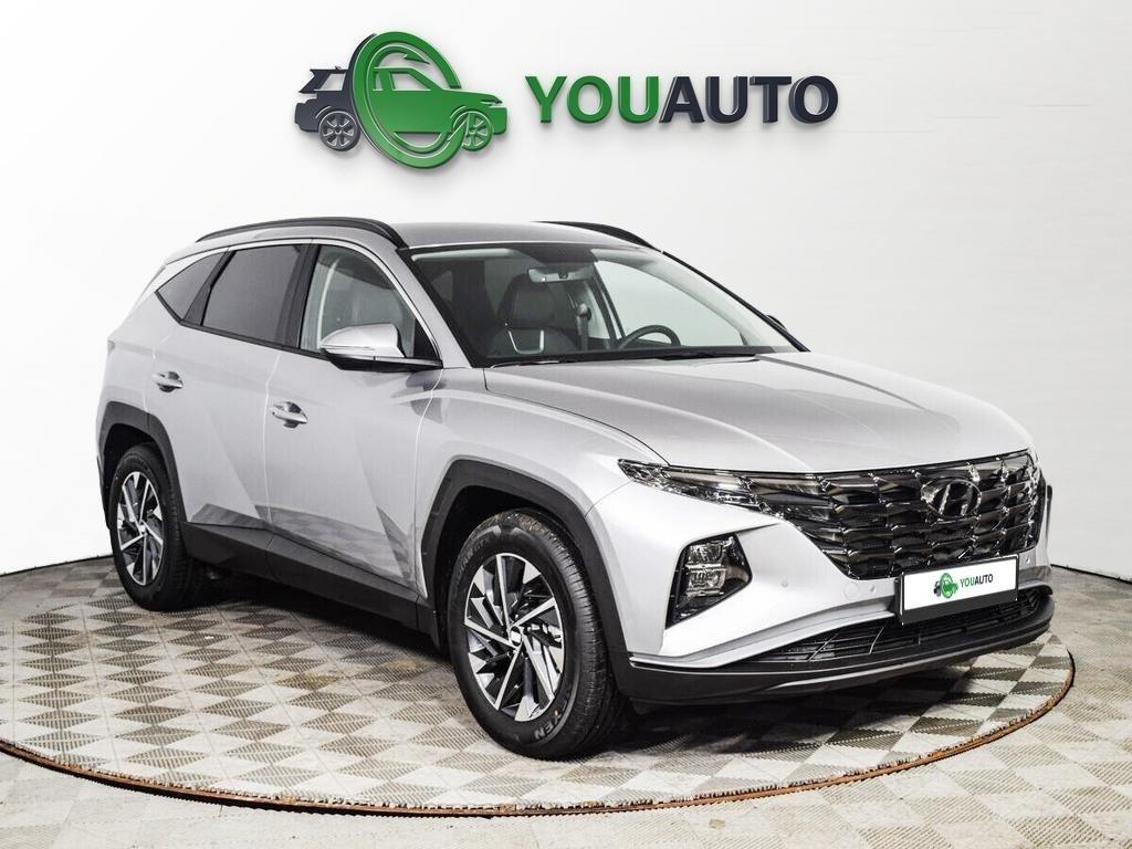 Hyundai Tucson 2023, серебряный