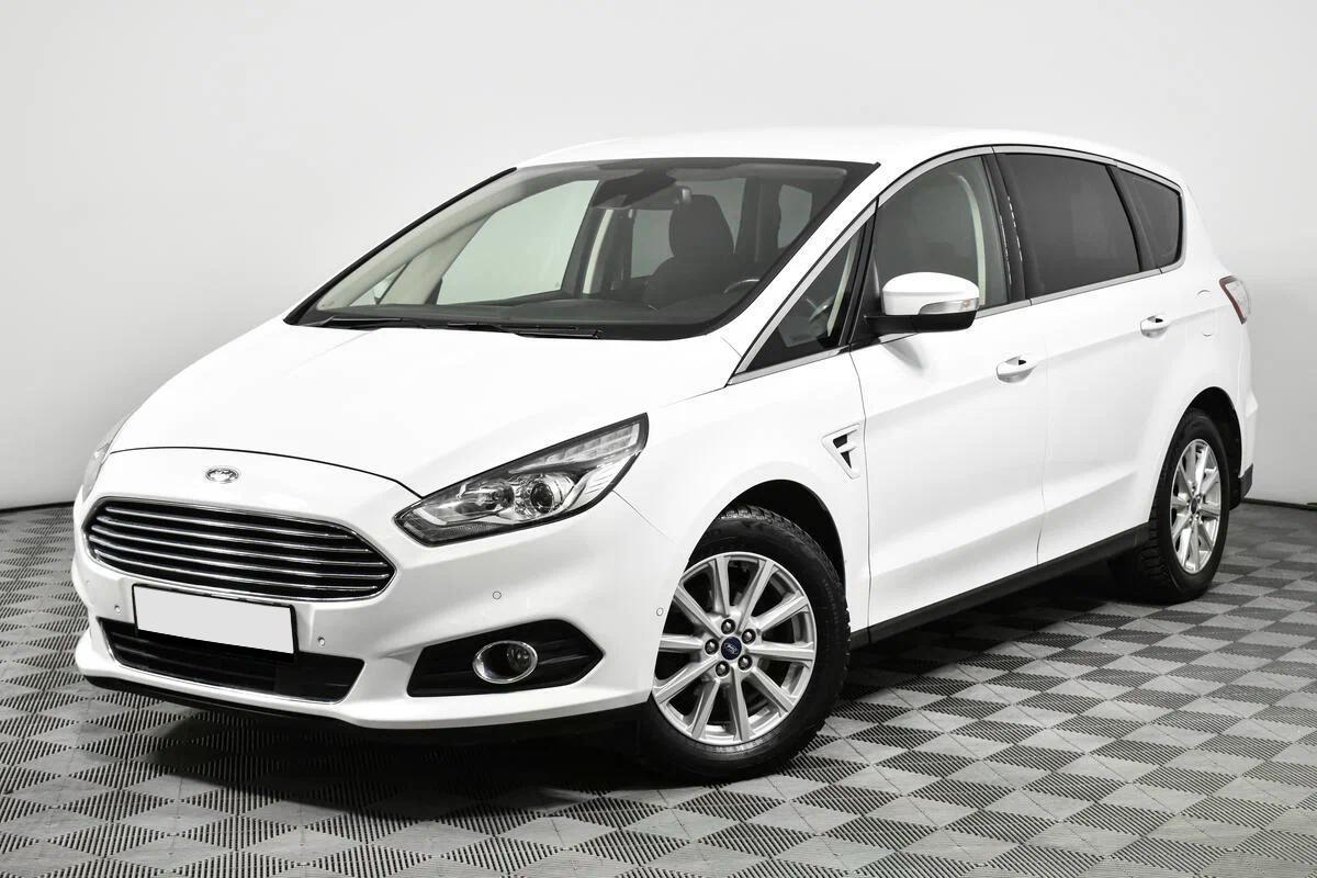 Ford S-MAX 2017, белый