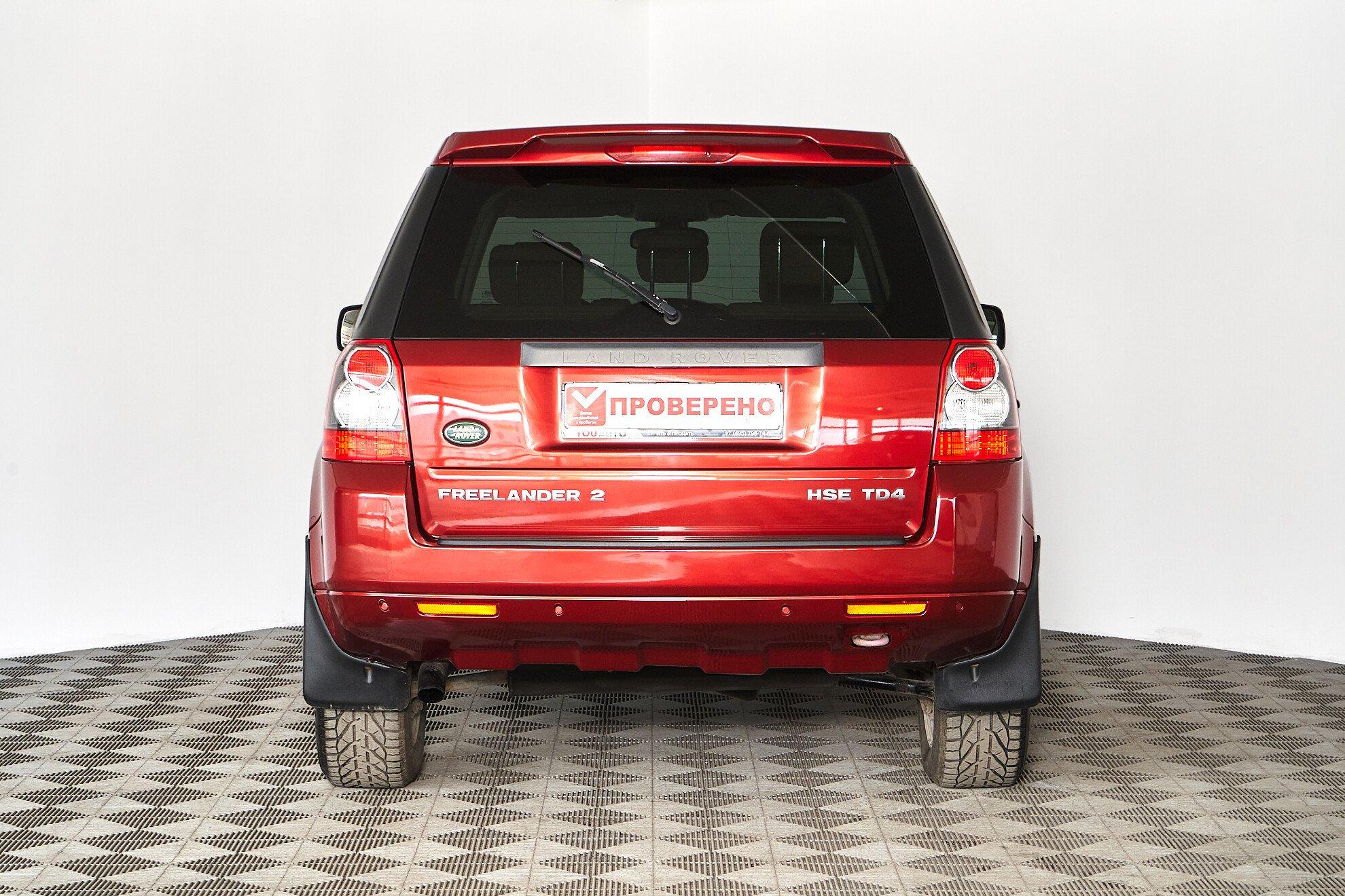 Land Rover Freelander 2009, красный