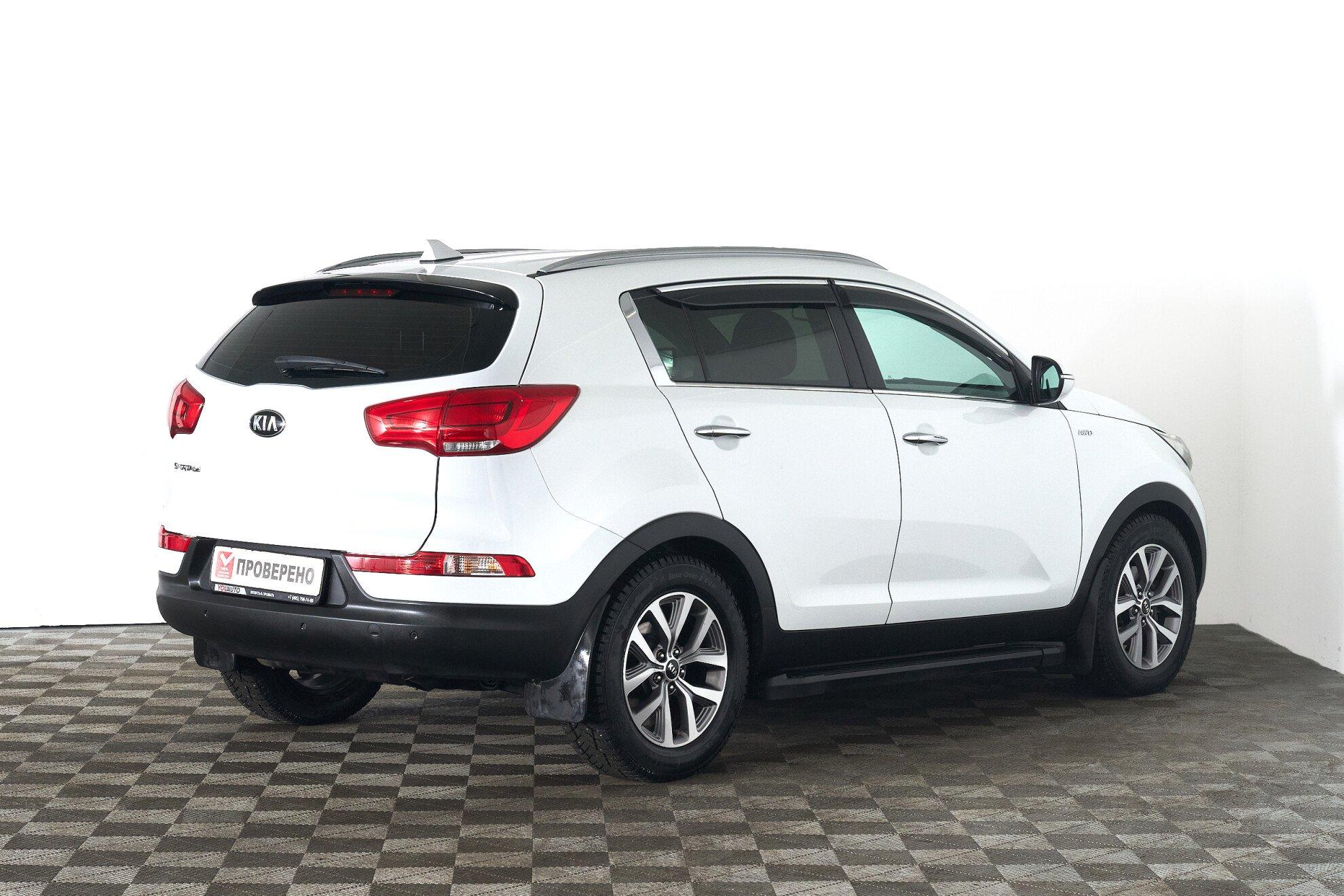 Kia Sportage 2015, белый