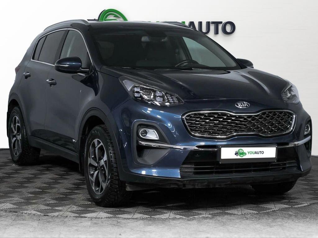Kia Sportage 2020, синий