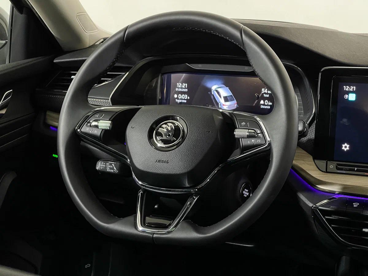 Skoda Octavia 2024, серый