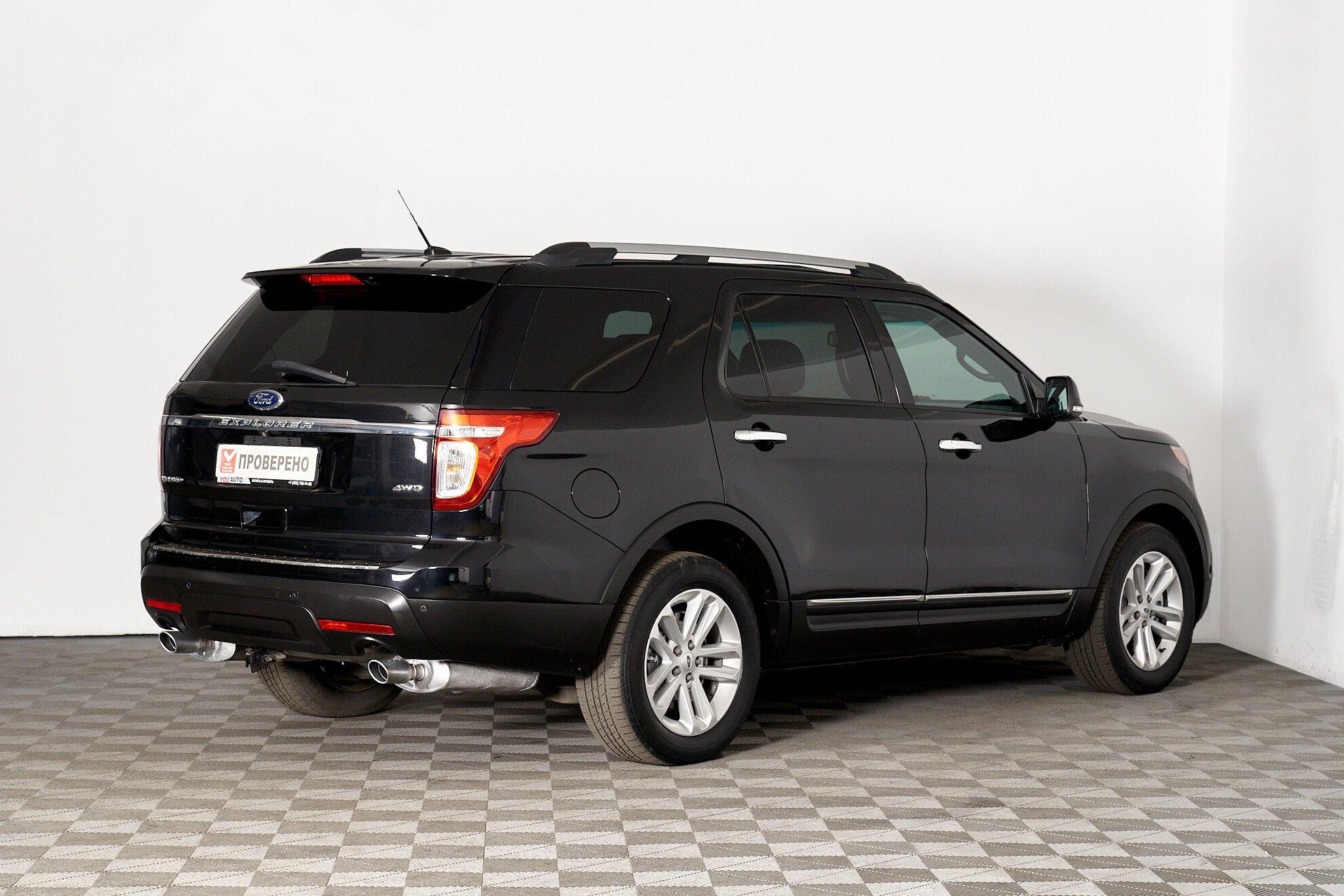 Ford Explorer 2014, черный