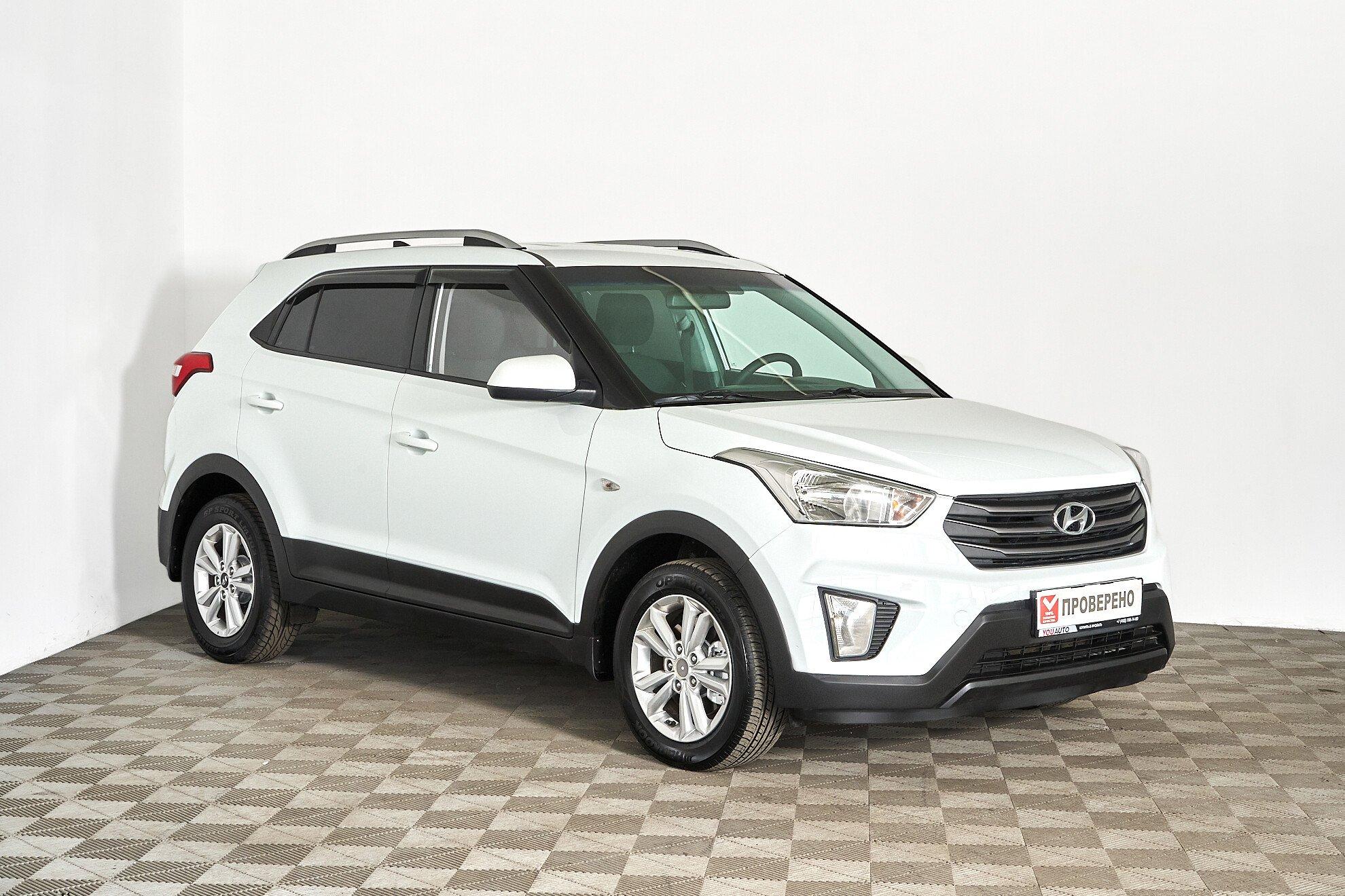 Hyundai Creta 2017, белый