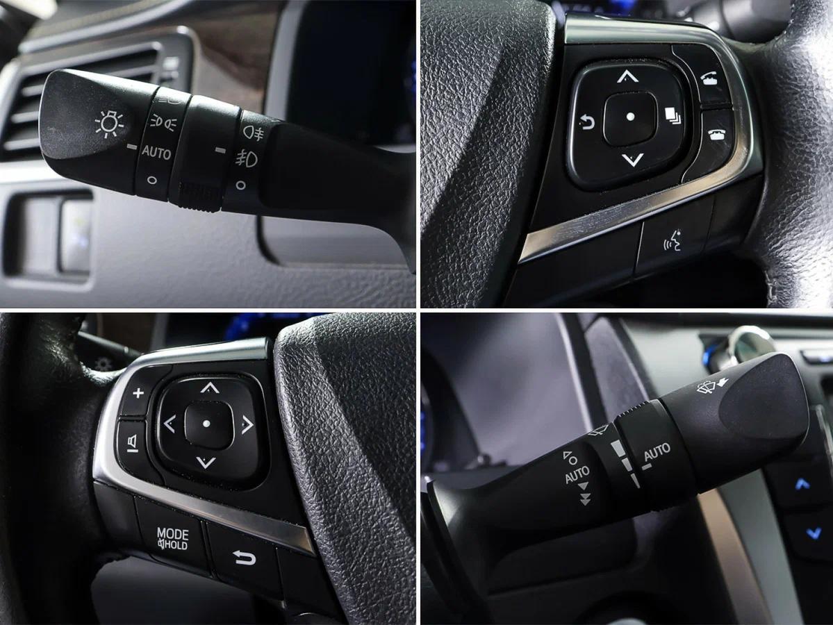 Toyota Camry 2017, черный