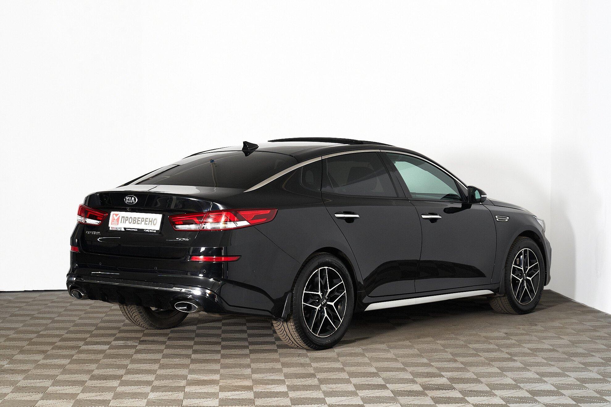 Kia Optima 2018, черный