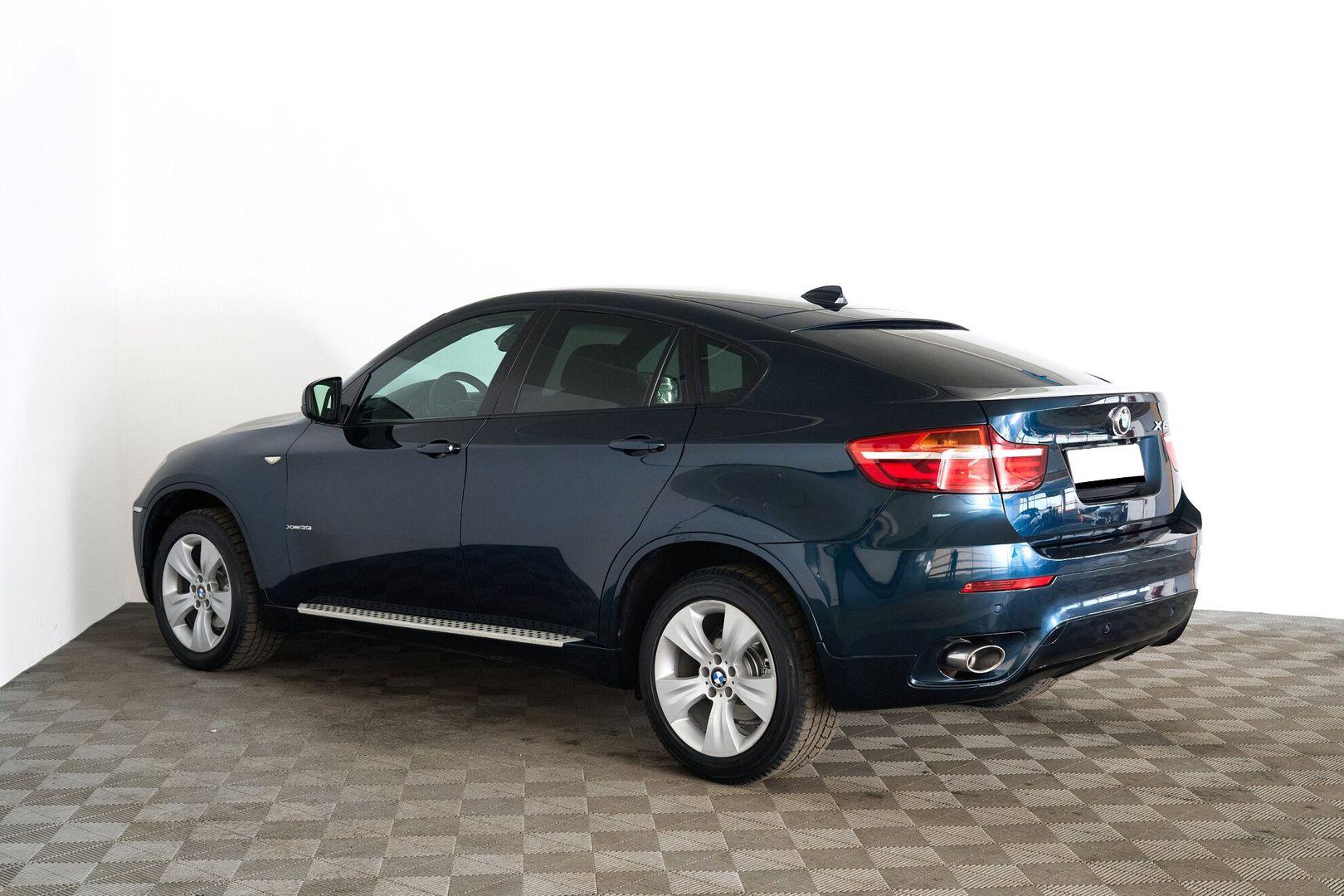 BMW X6 2013, синий