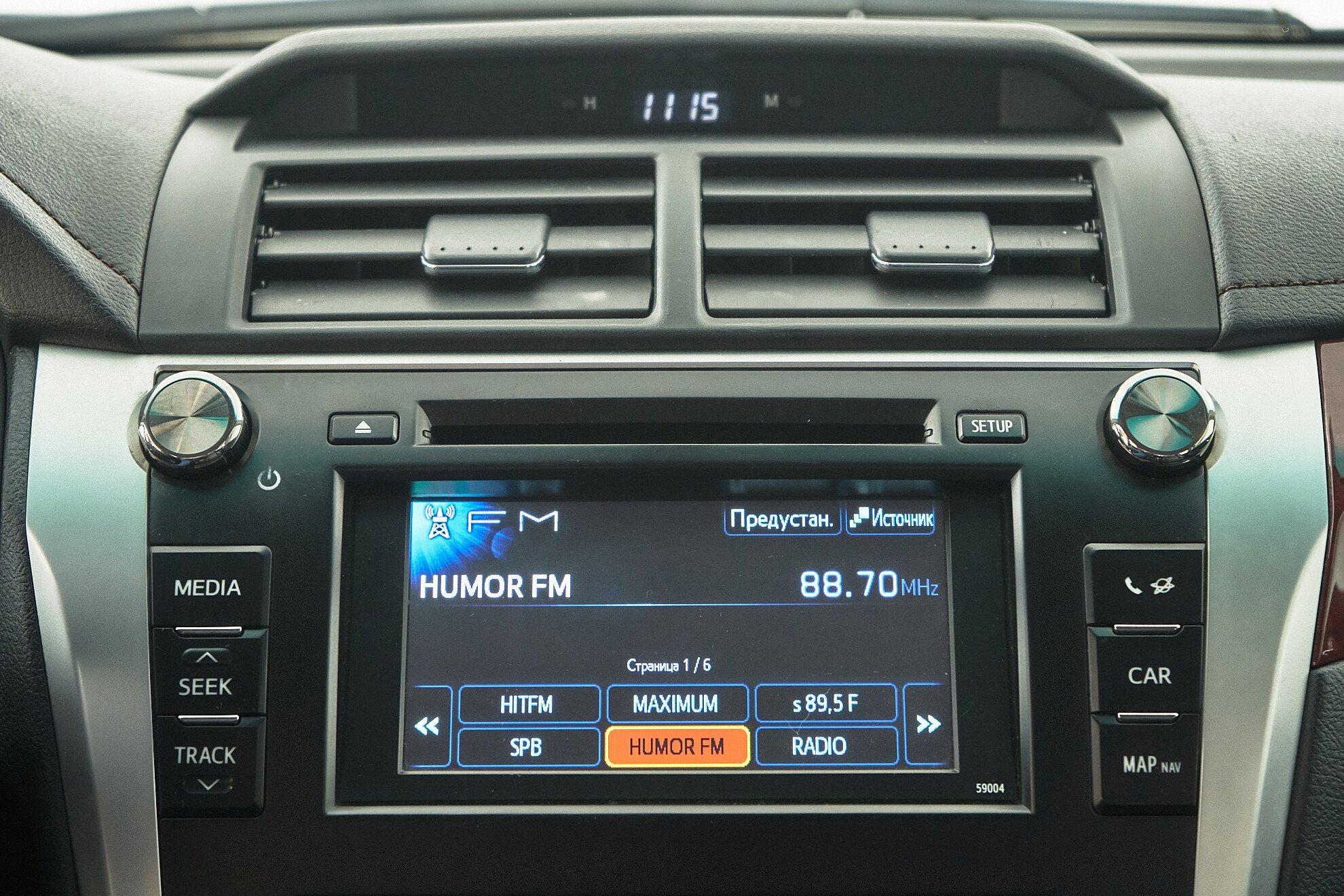 Toyota Camry 2014, черный