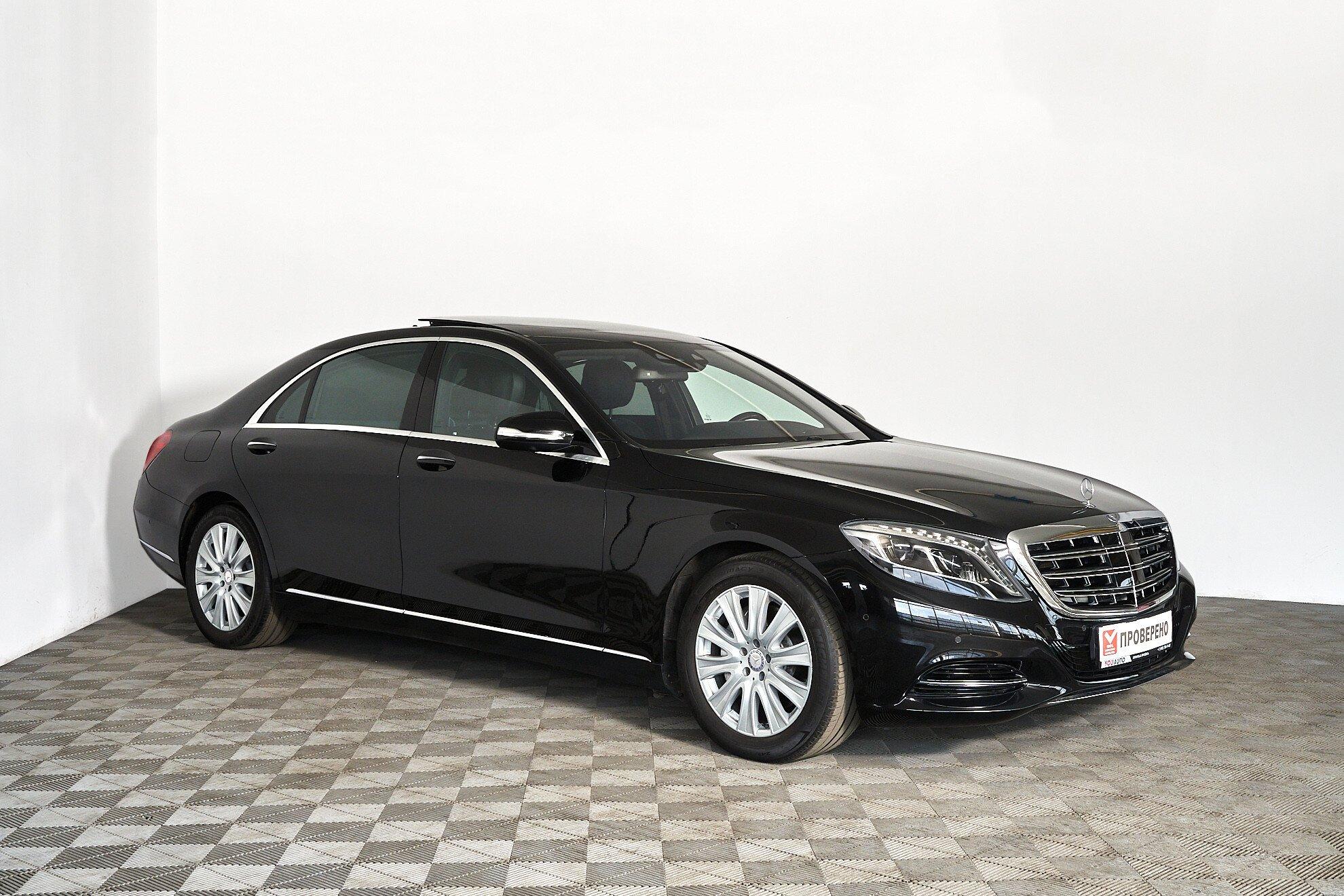 Mercedes-Benz S-Класс 2016, черный