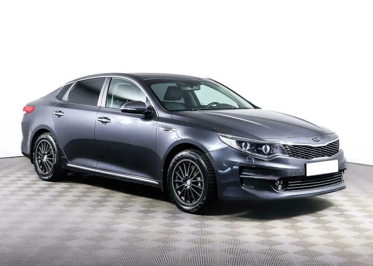 Kia Optima 2016, серый