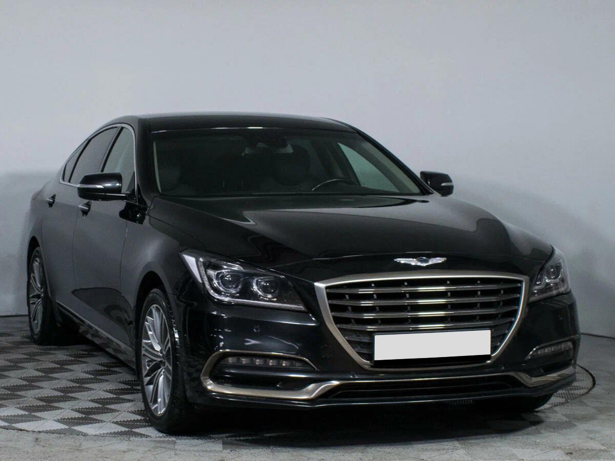 Genesis G80 2019, черный