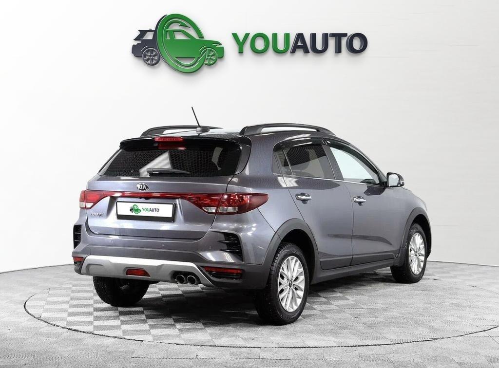 Kia Rio 2021, серый