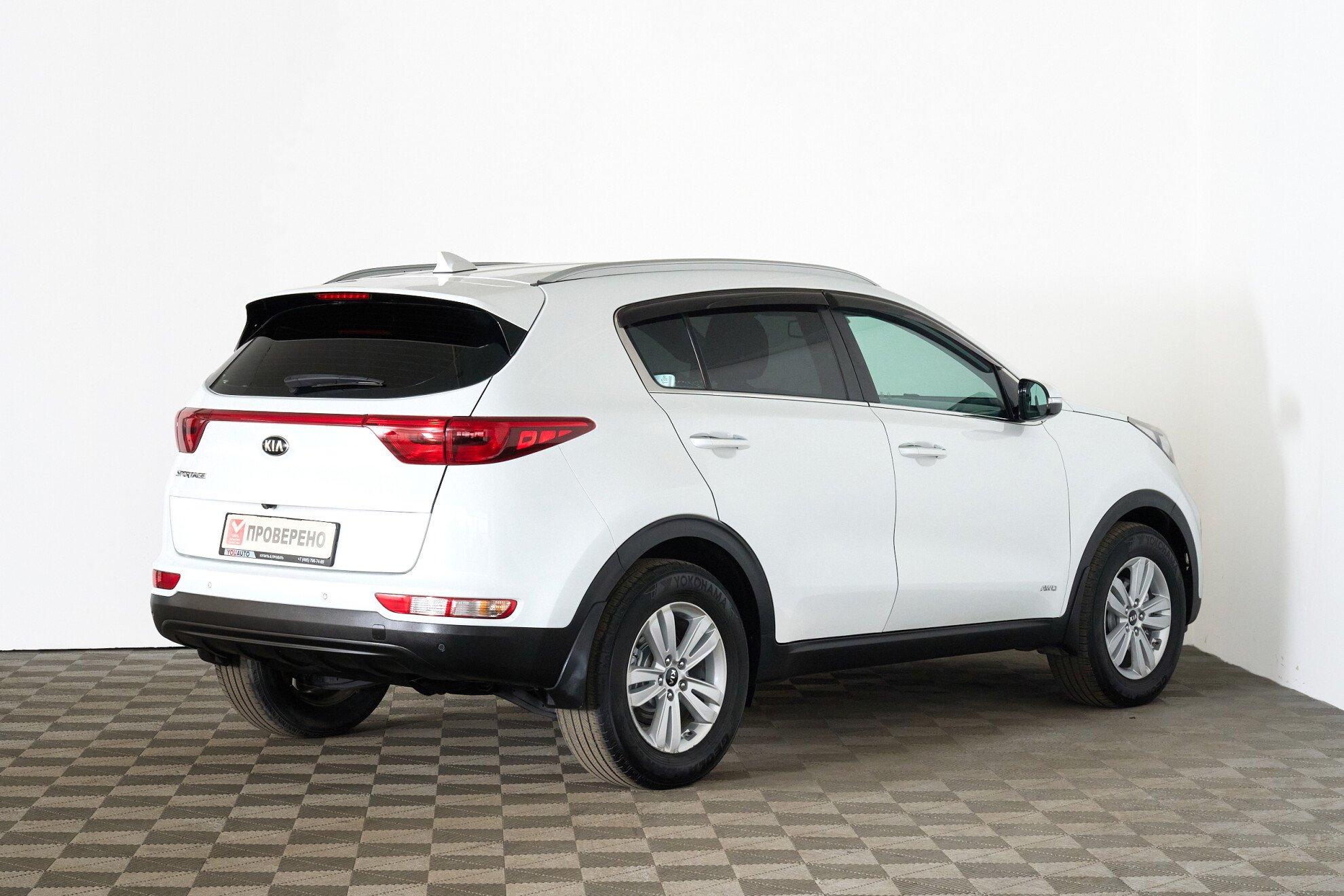 Kia Sportage 2017, белый