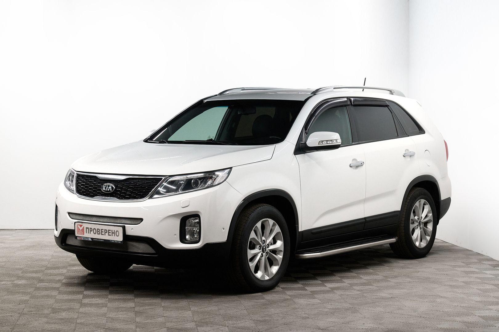 Kia Sorento 2018, белый