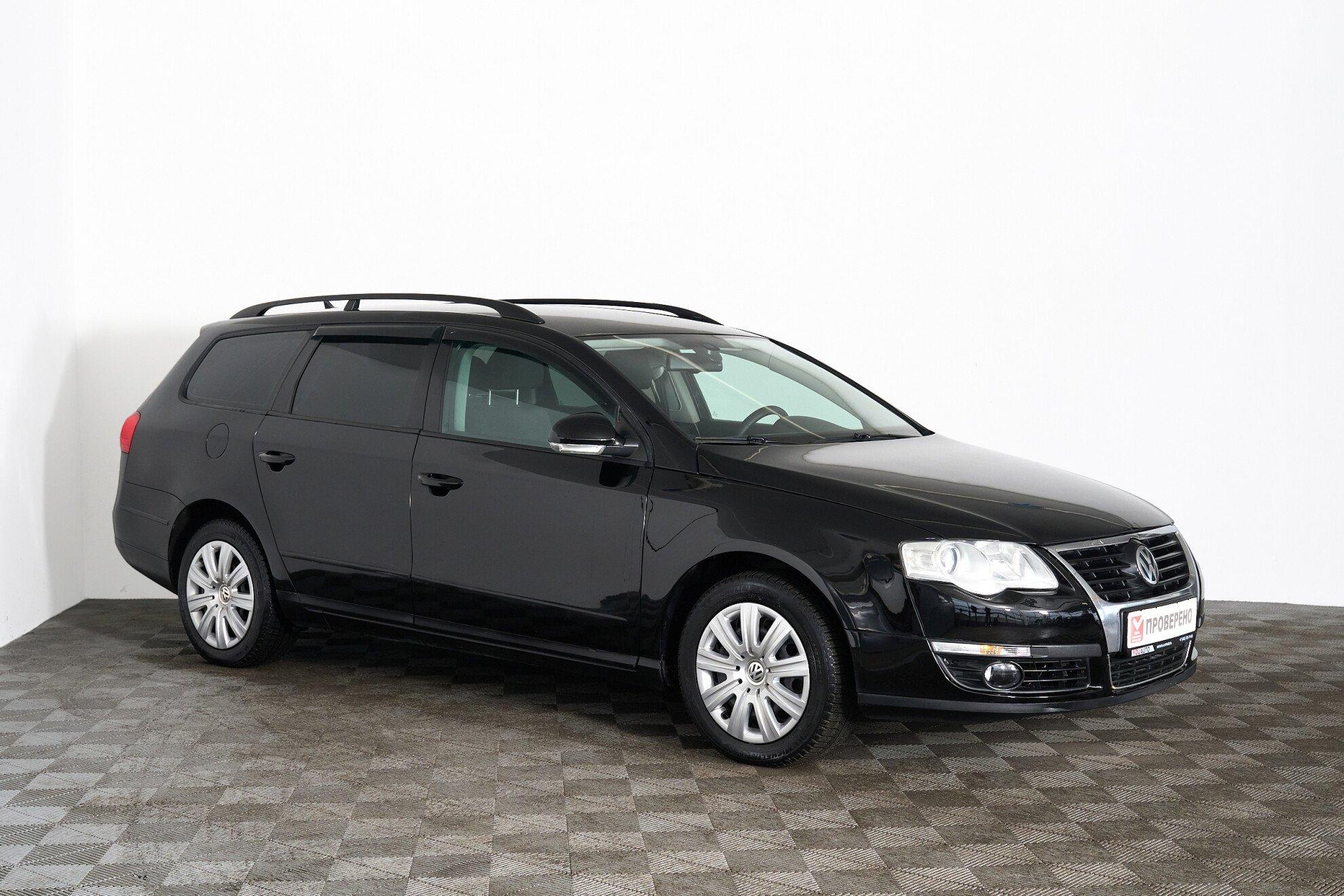 Volkswagen Passat 2010, черный
