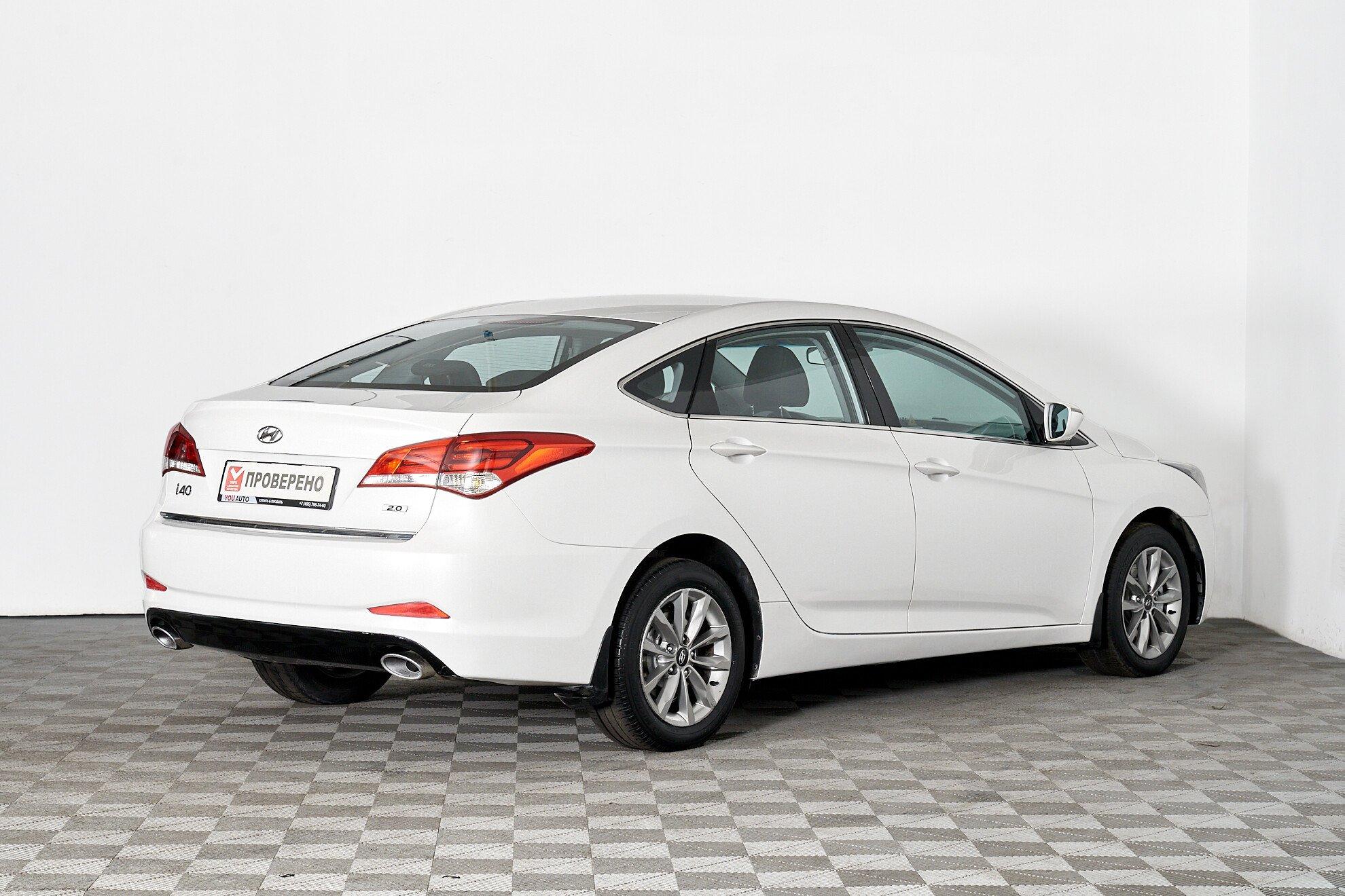 Hyundai i40 2017, белый