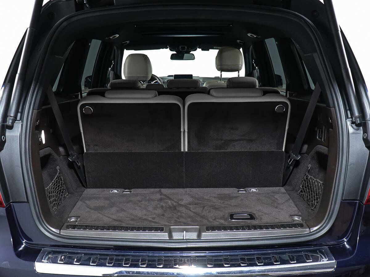 Mercedes-Benz GLS 2016, синий