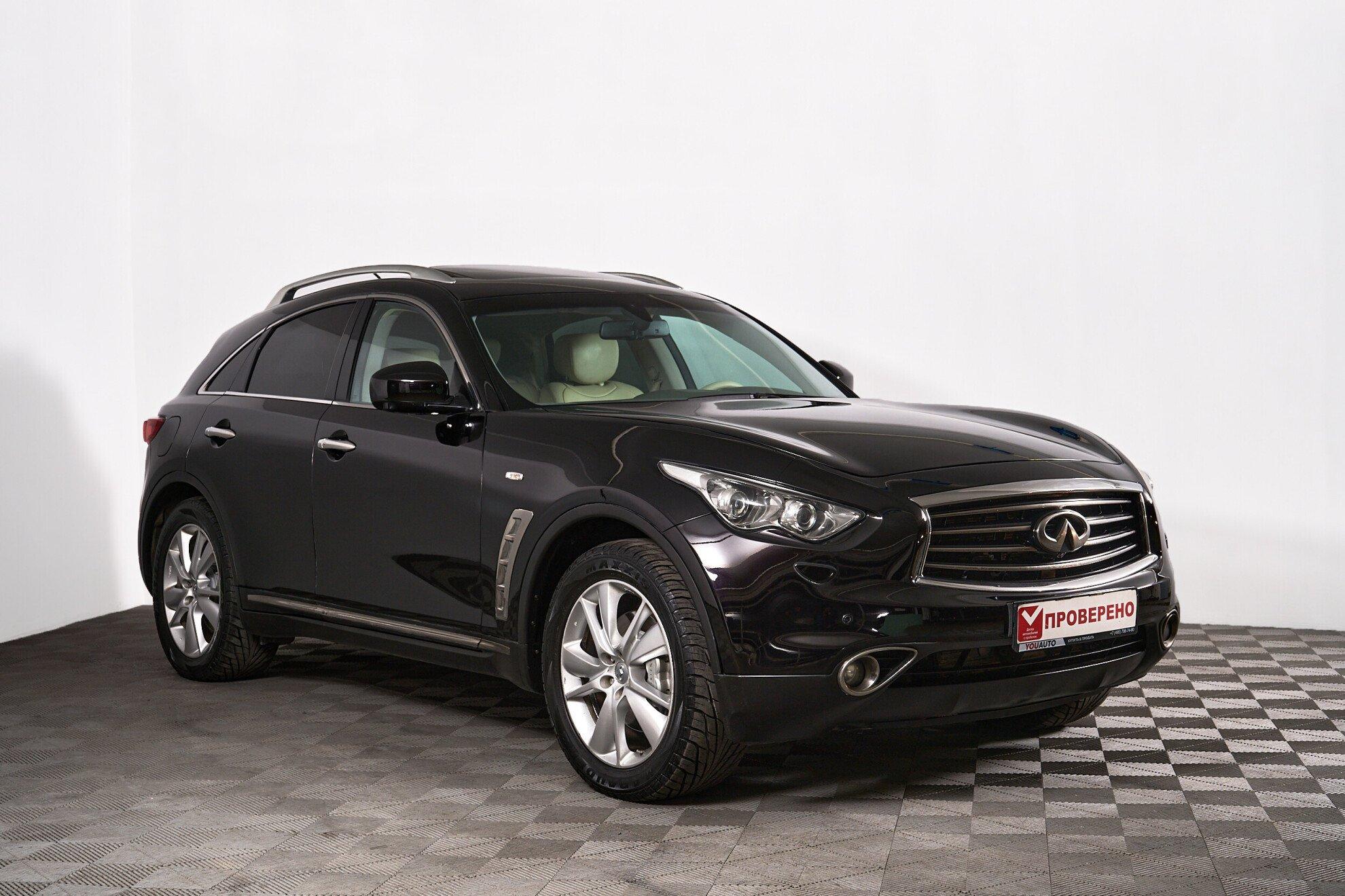 Infiniti FX 2013, черный