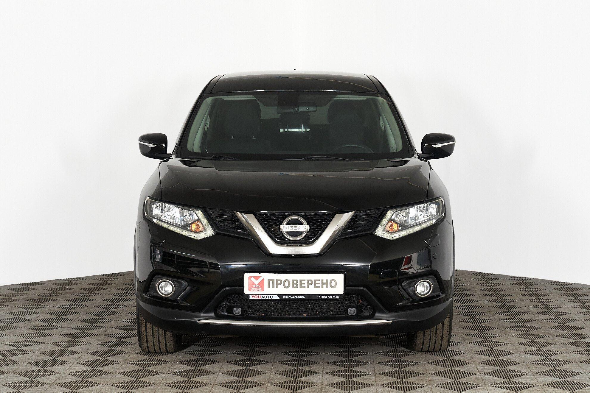 Nissan X-Trail 2015, черный