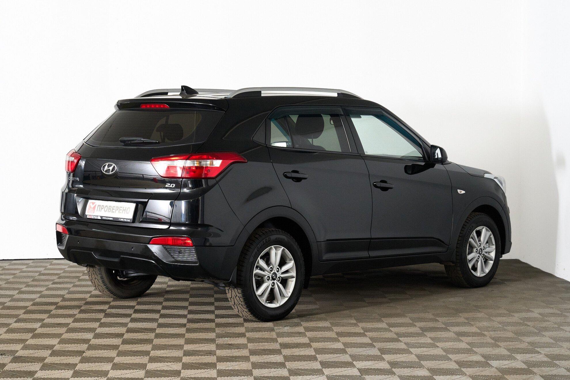 Hyundai Creta 2017, черный