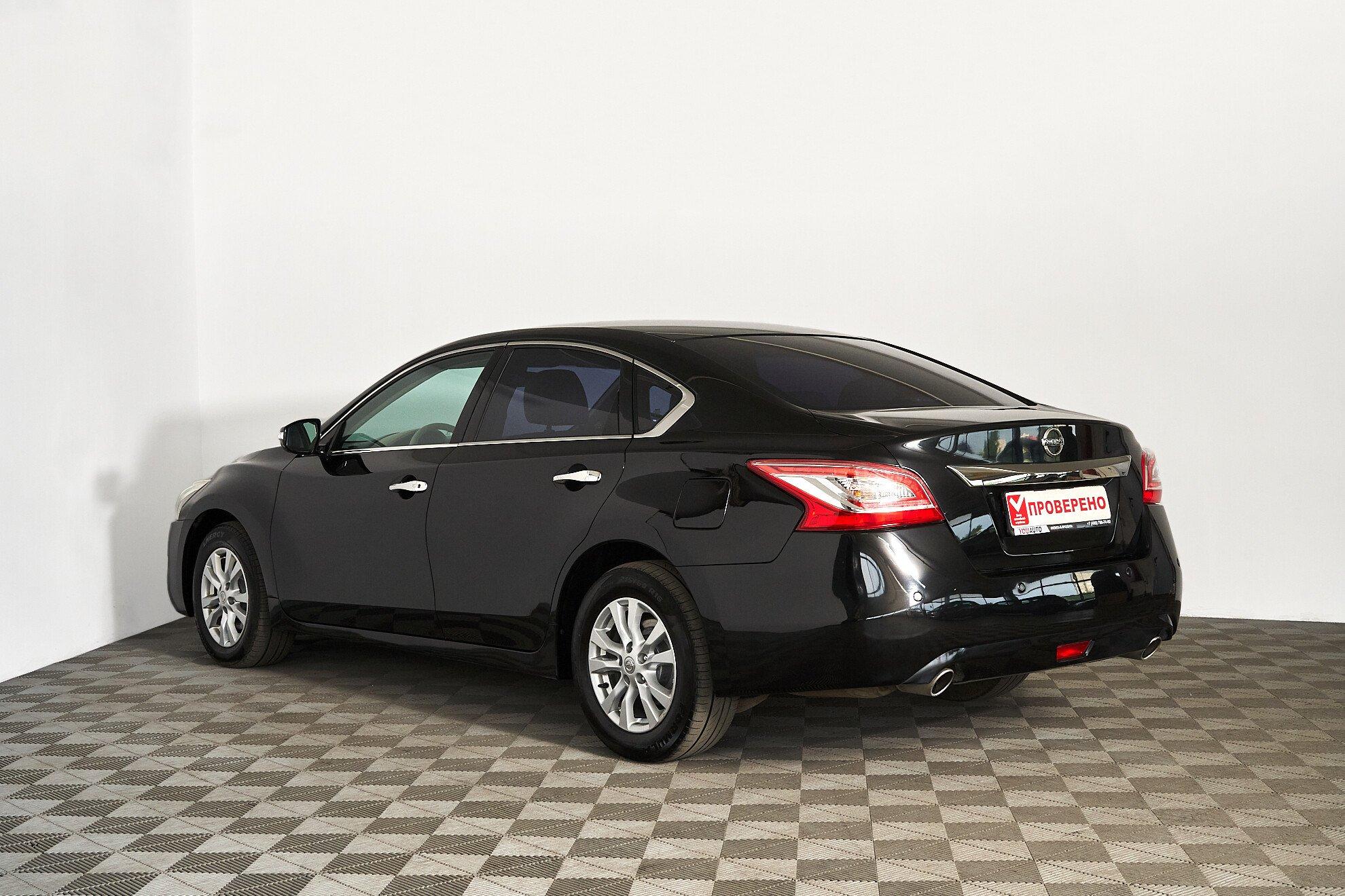 Nissan Teana 2015, черный
