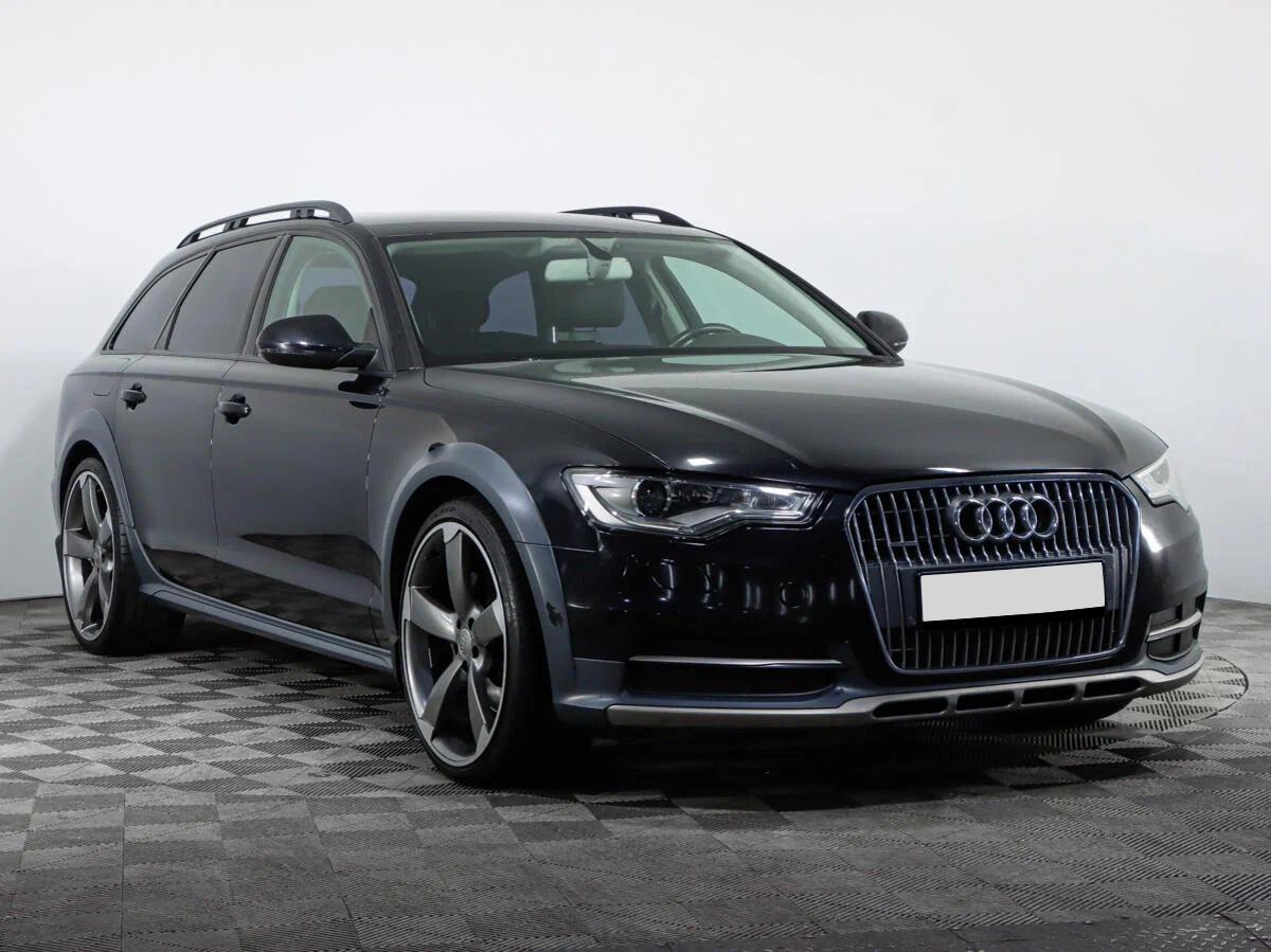 Audi A6 allroad 2014, черный
