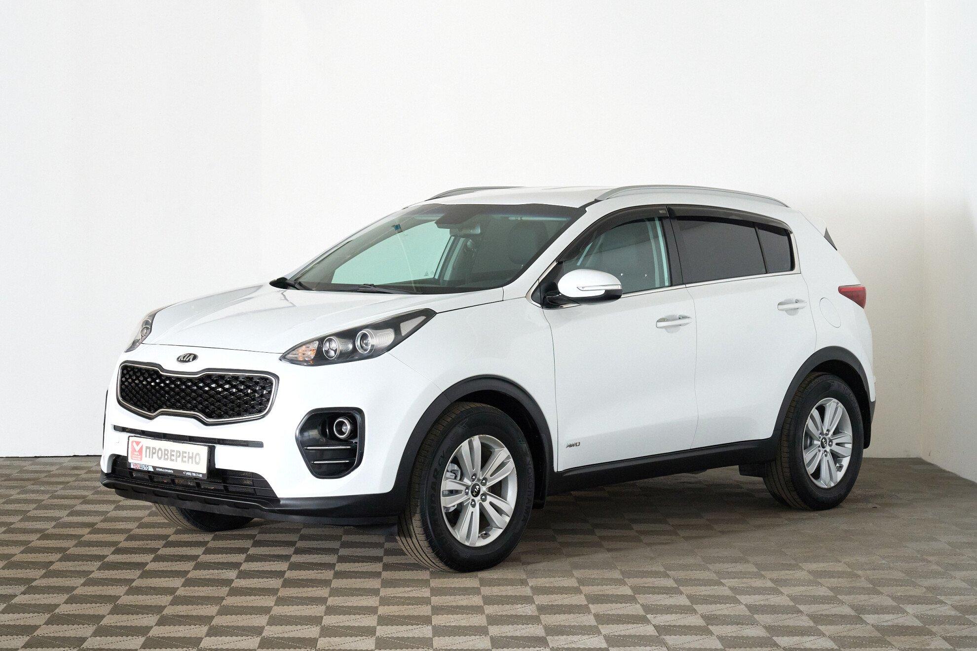 Kia Sportage 2017, белый