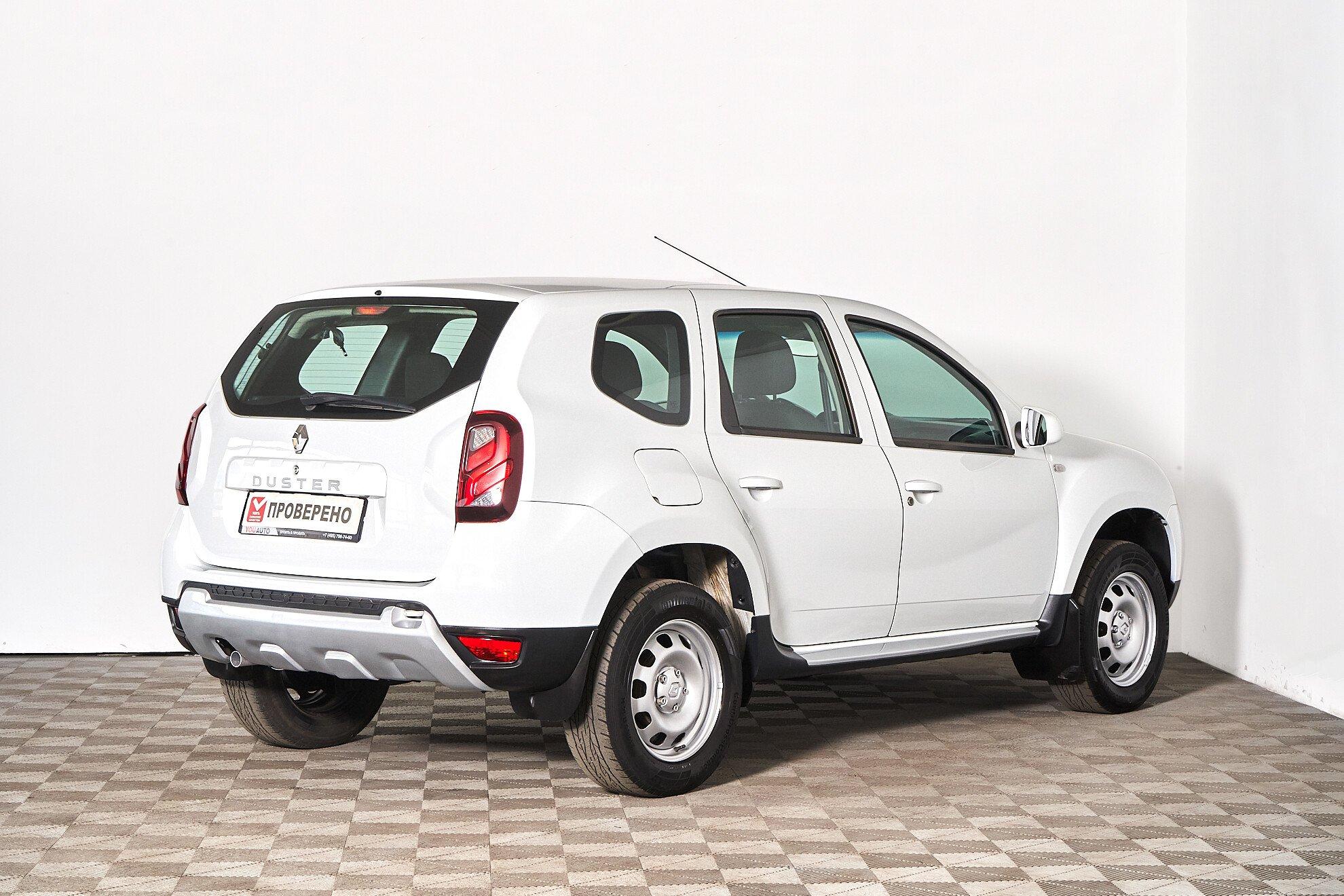 Renault Duster 2020, белый
