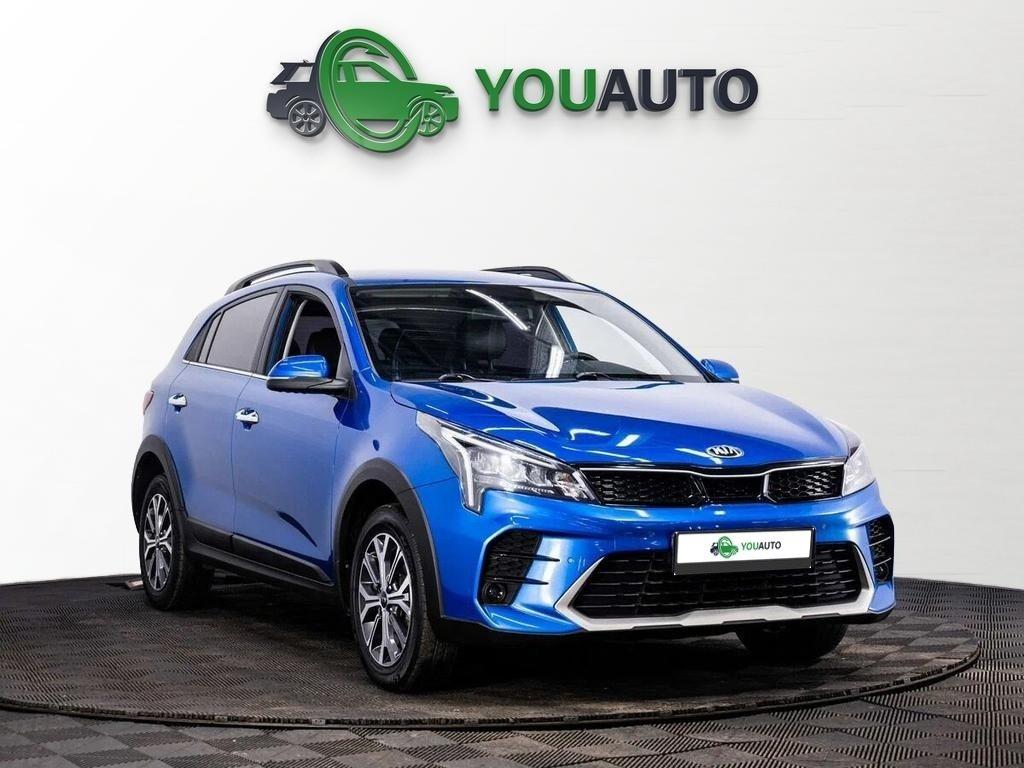 Kia Rio 2021, синий