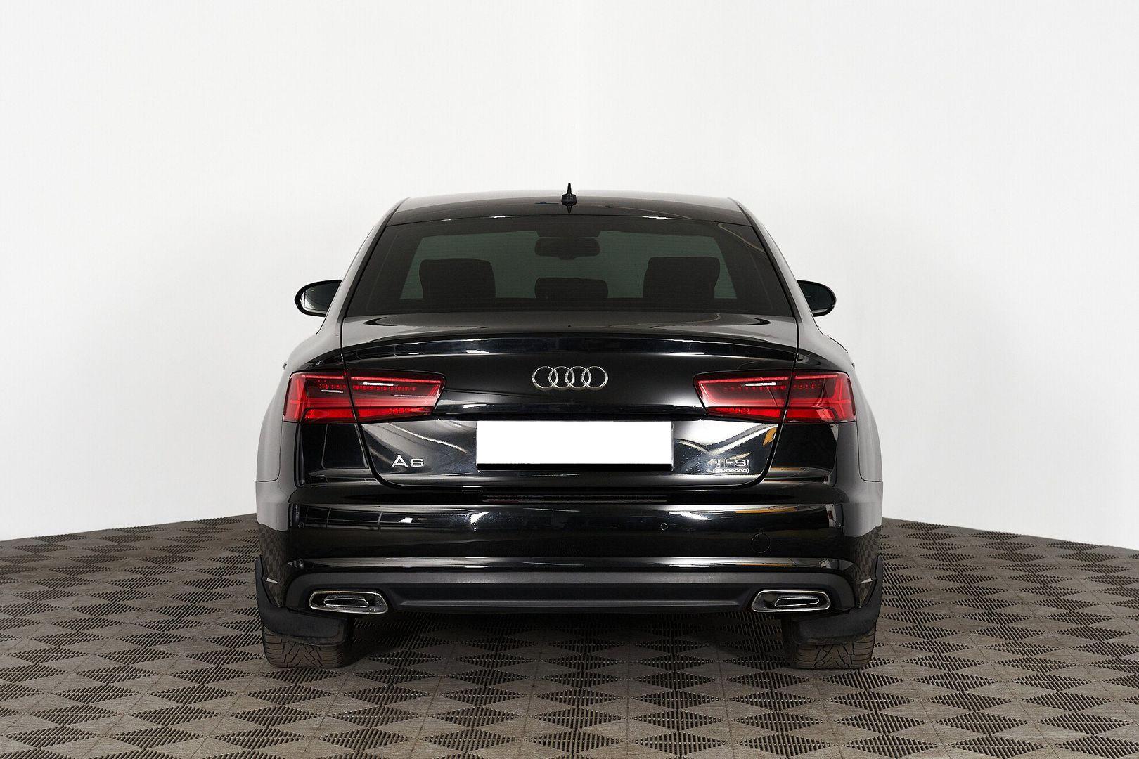 Audi A6 2017, черный