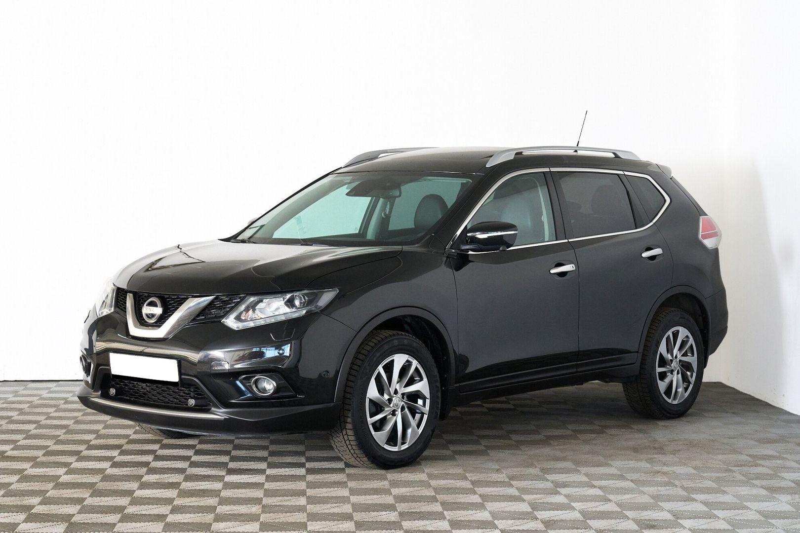 Nissan X-Trail 2016, черный