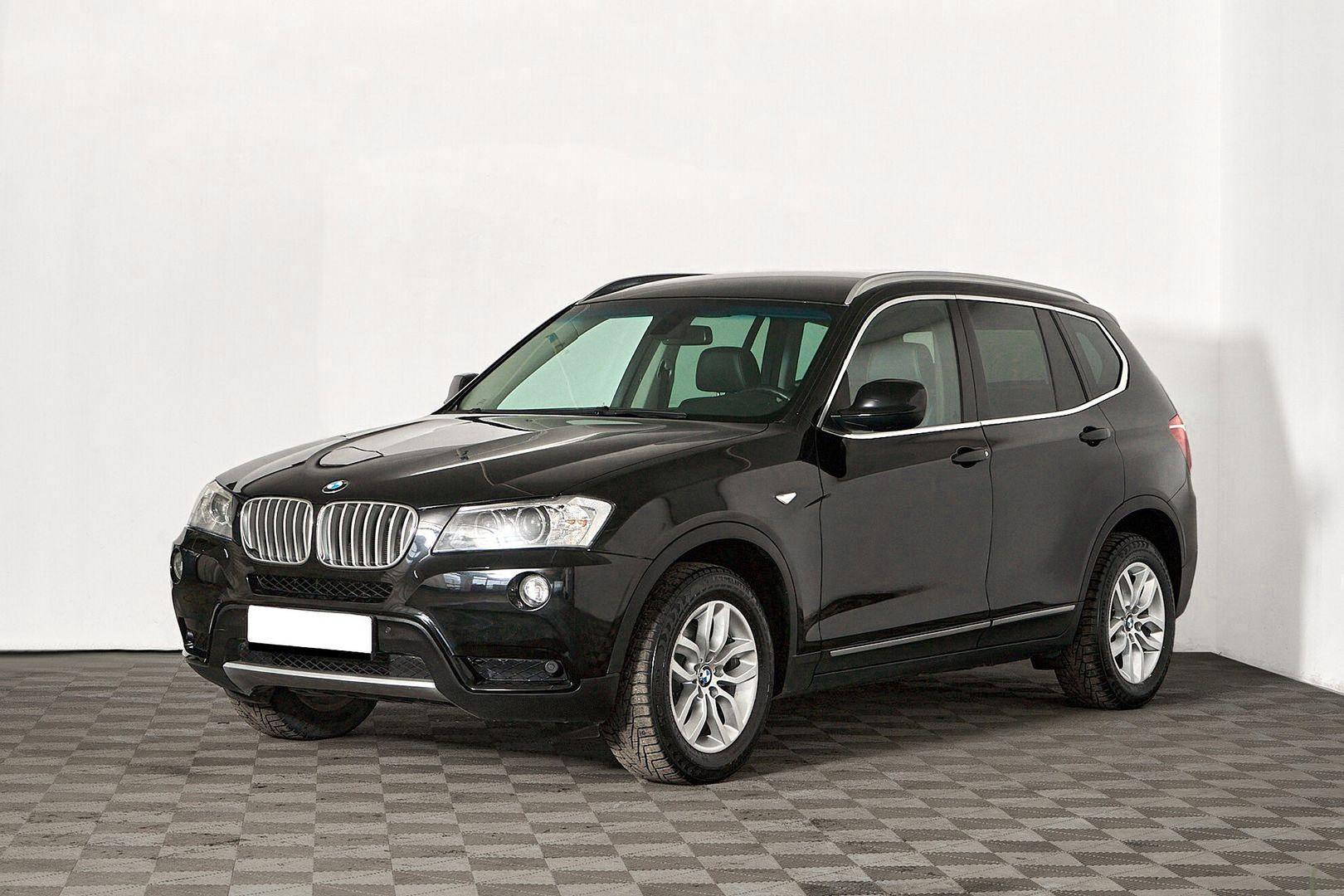 BMW X3 2013, черный