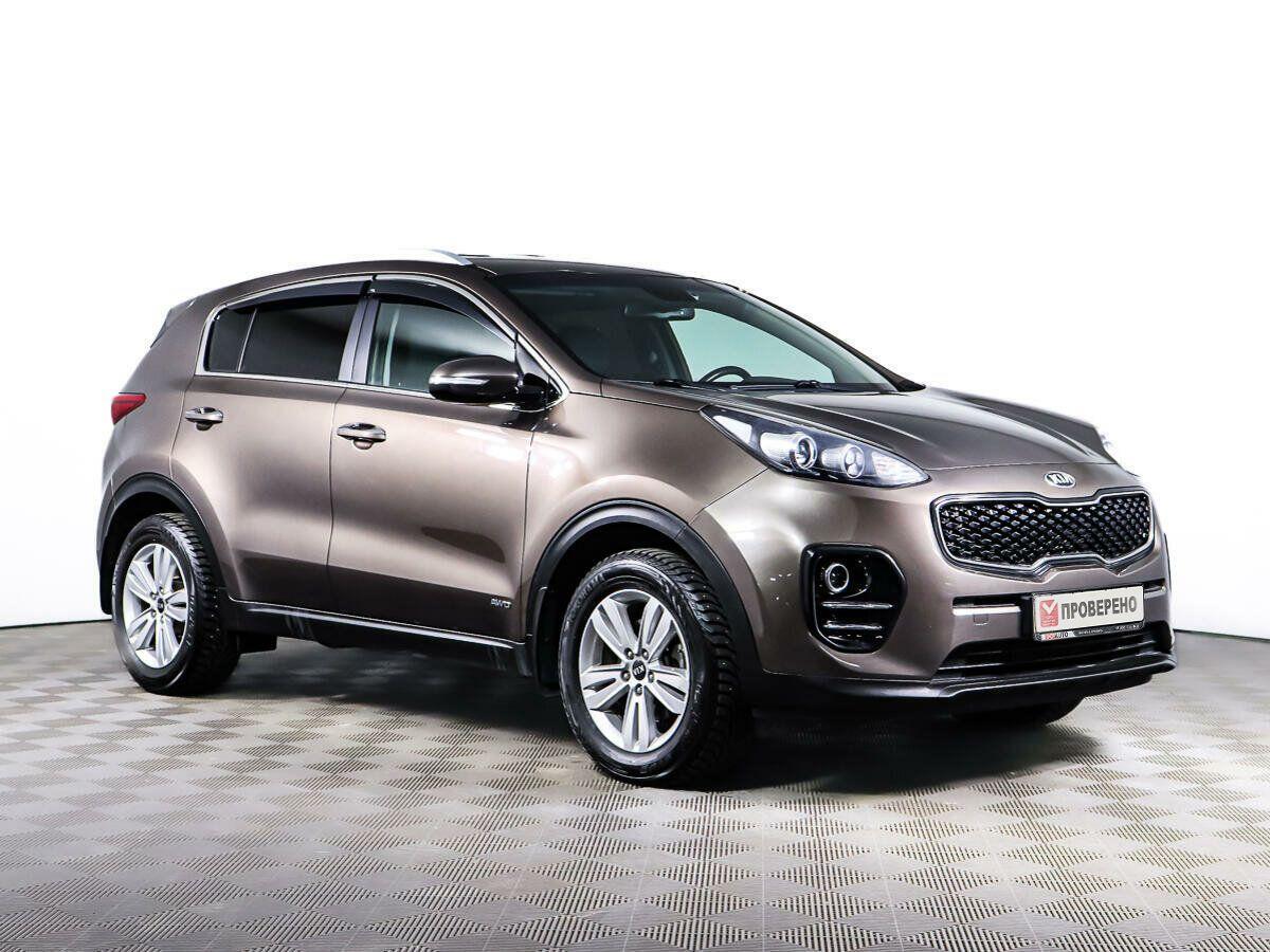 Kia Sportage 2018, коричневый