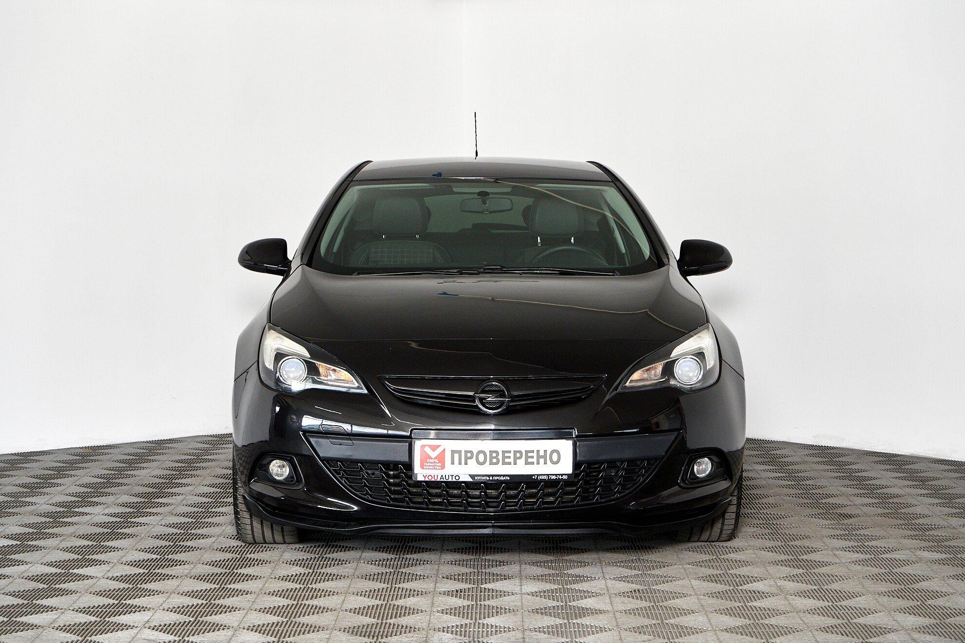 Opel Astra 2013, черный