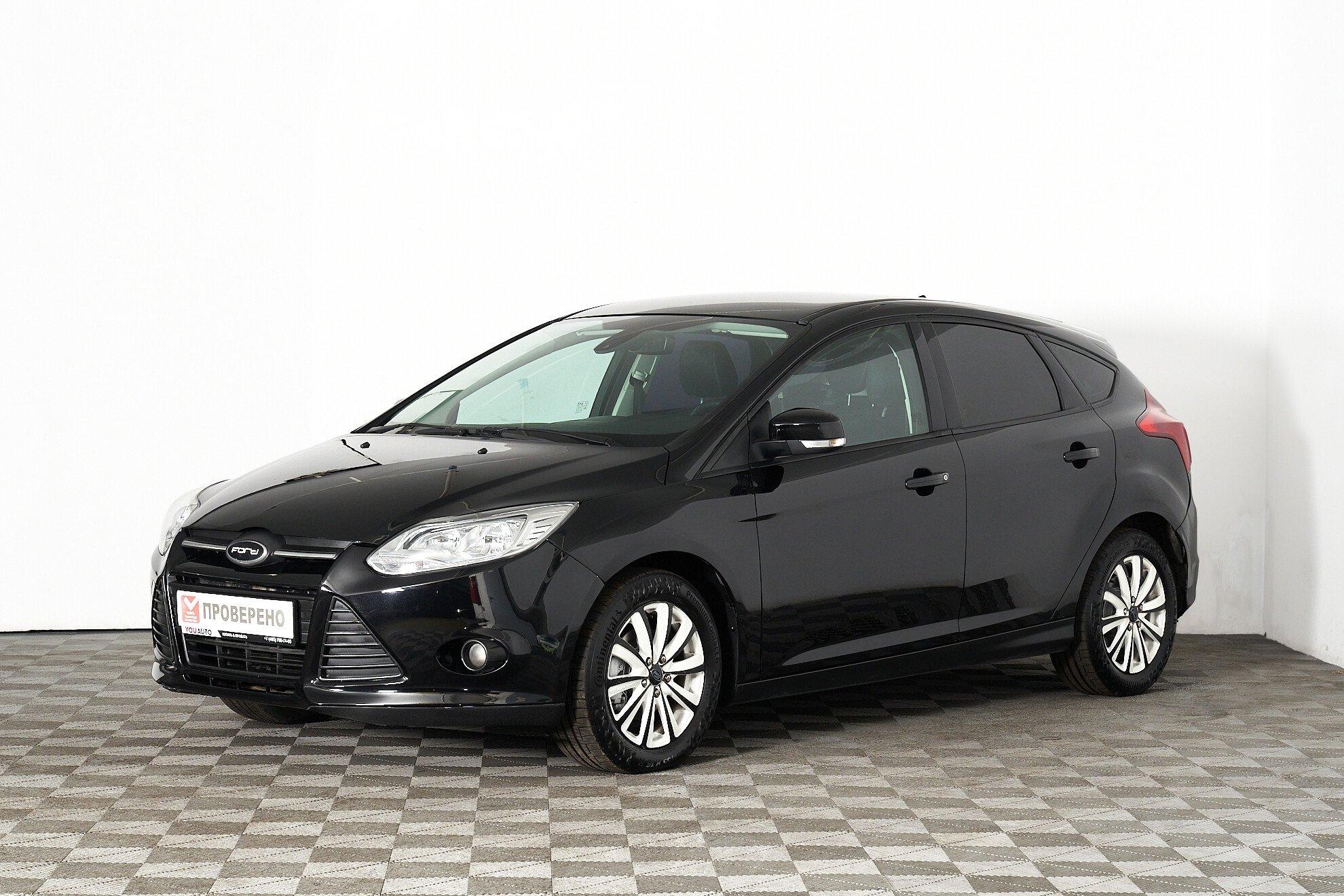 Ford Focus 2014, черный
