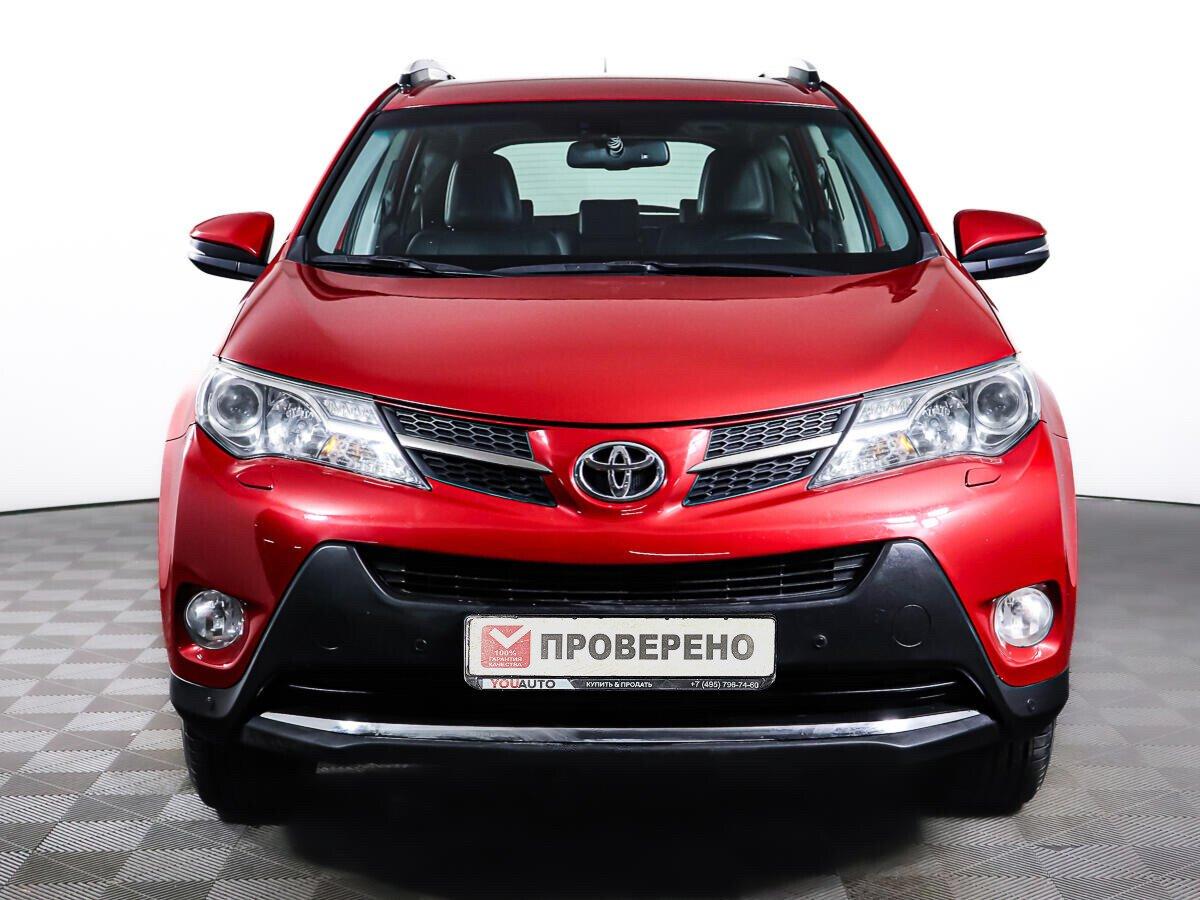 Toyota RAV4 2015, красный