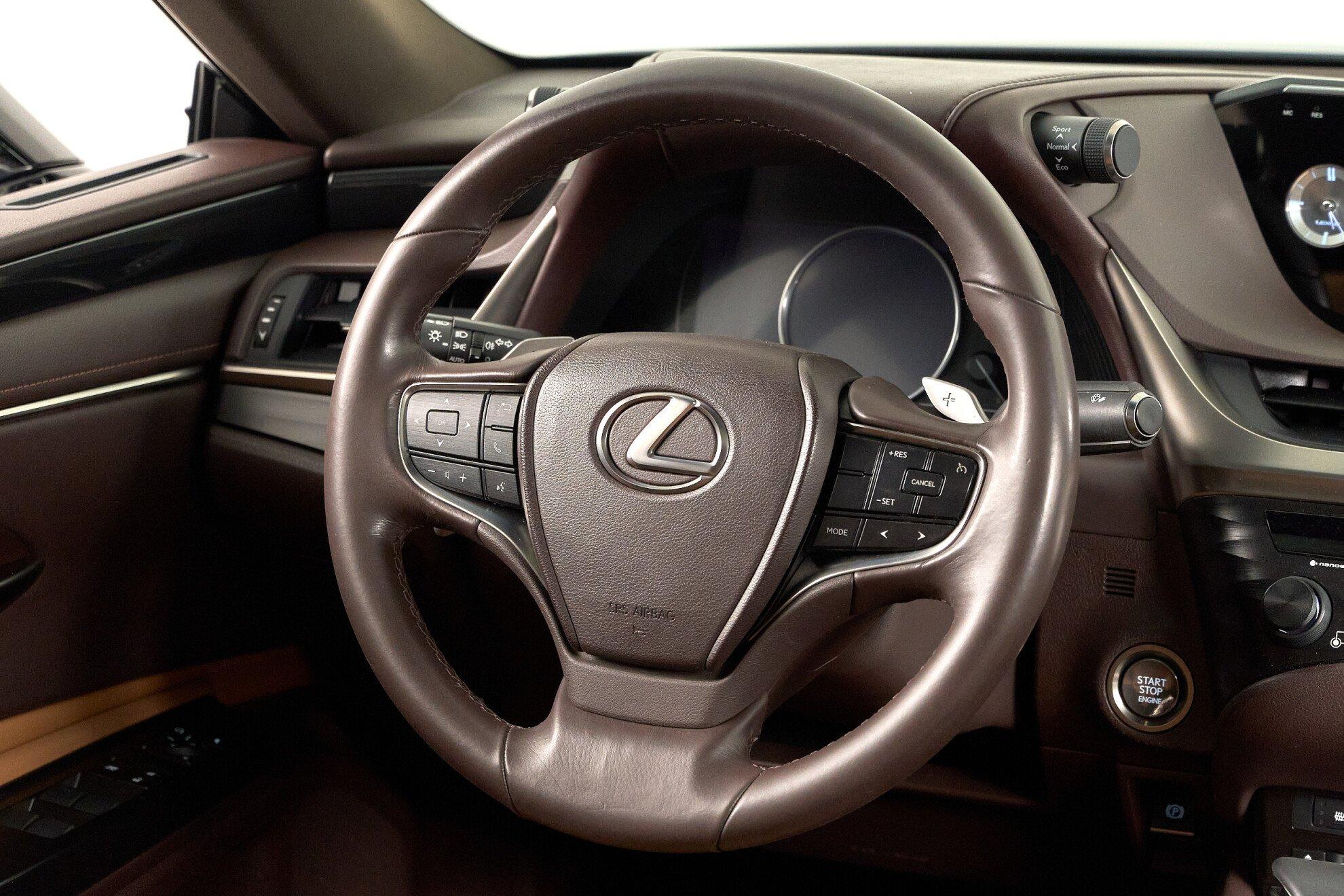 Lexus ES 2018, синий