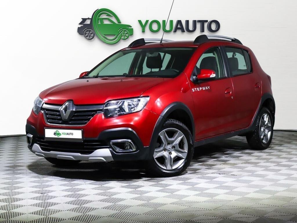 Renault Sandero 2021, красный