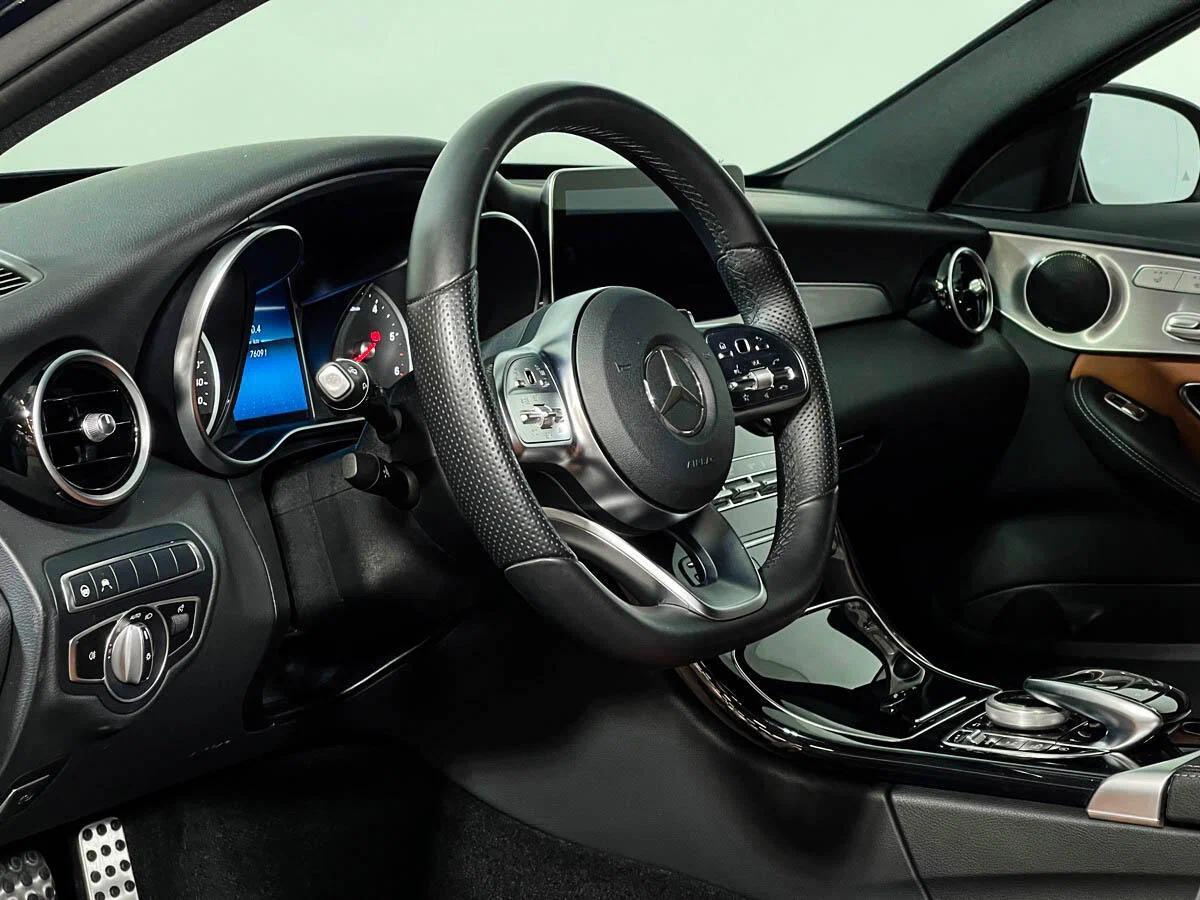 Mercedes-Benz C-Класс 2018, синий