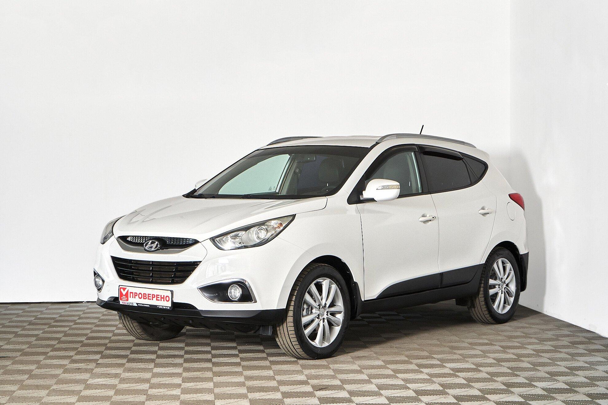 Hyundai ix35 2012, белый