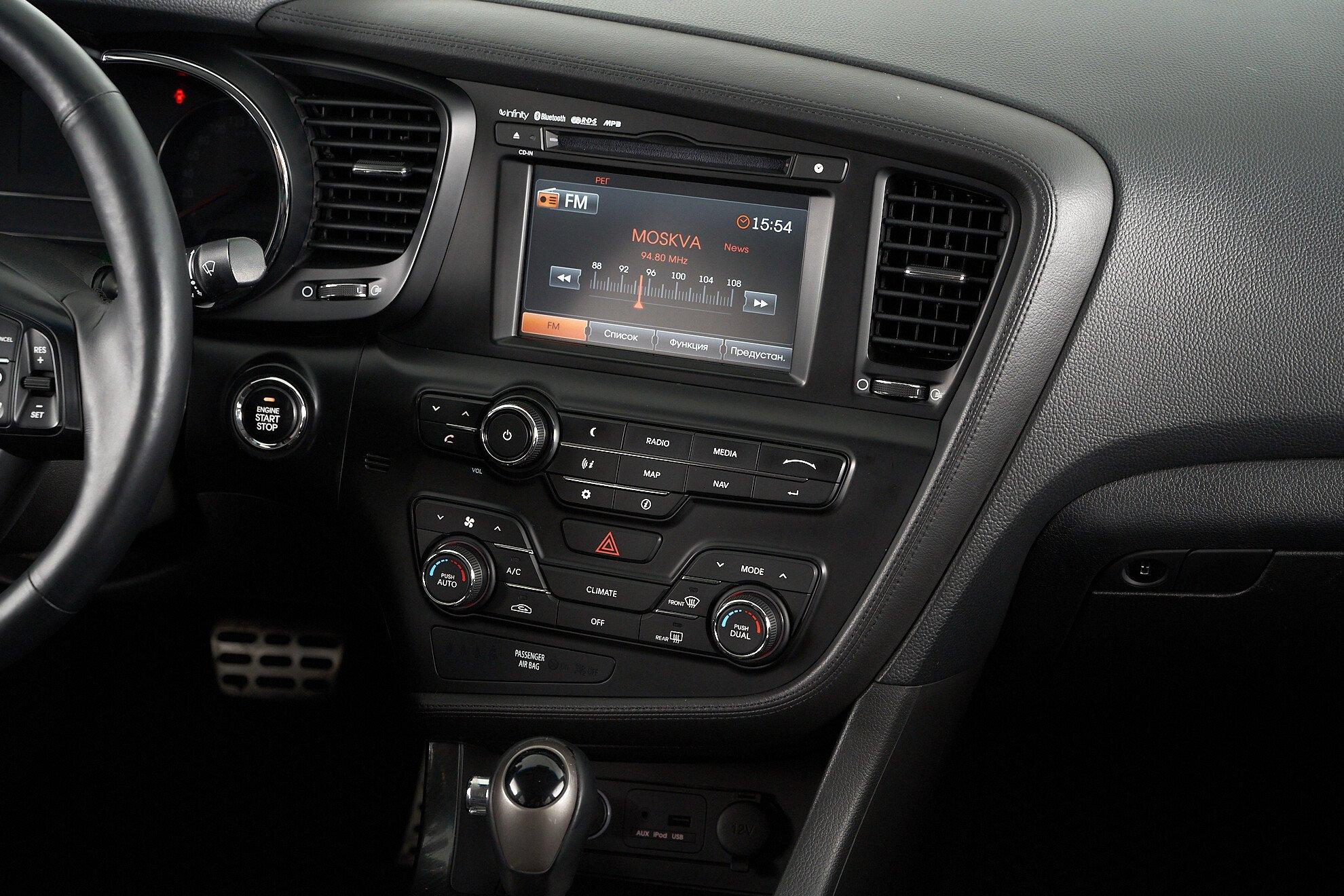 Kia Optima 2013, черный