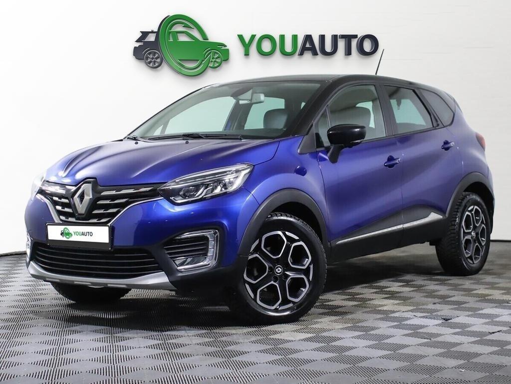 Renault Kaptur 2021, синий