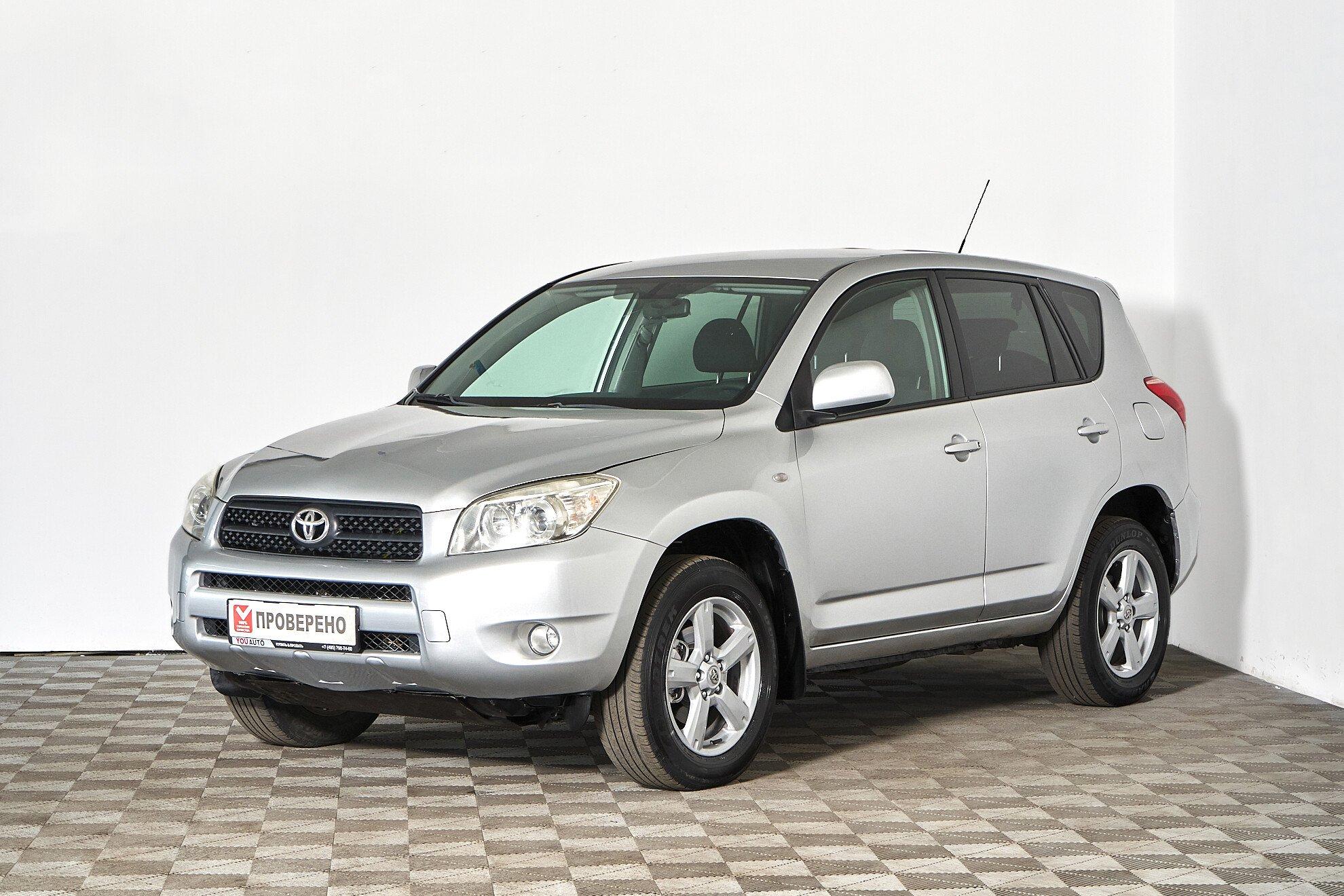 Toyota RAV4 2008, серебряный