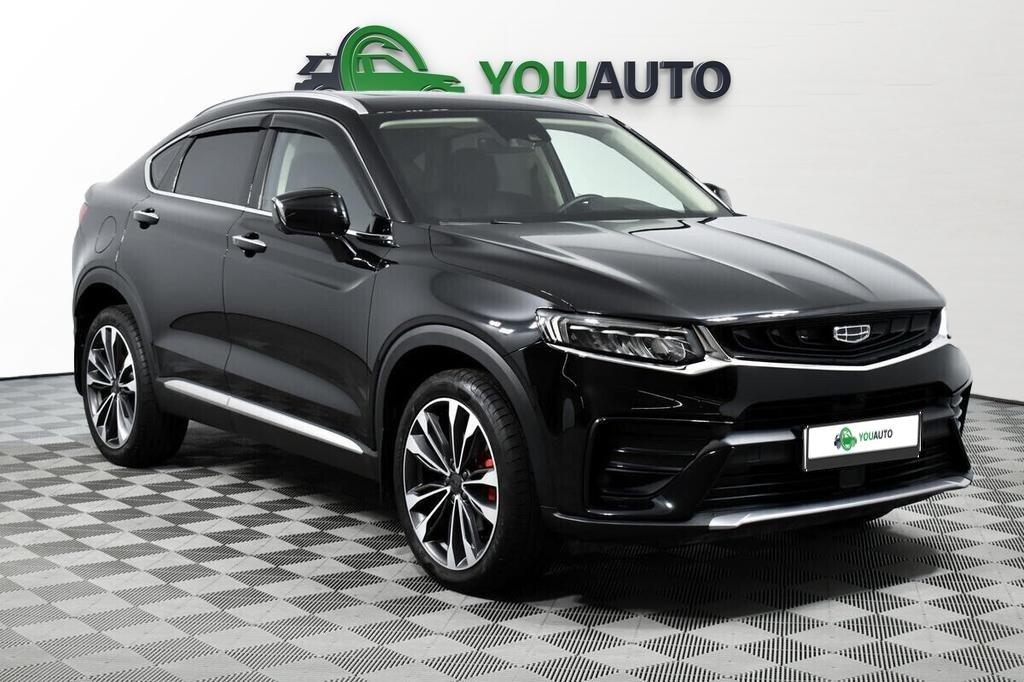 Geely Tugella 2022, черный