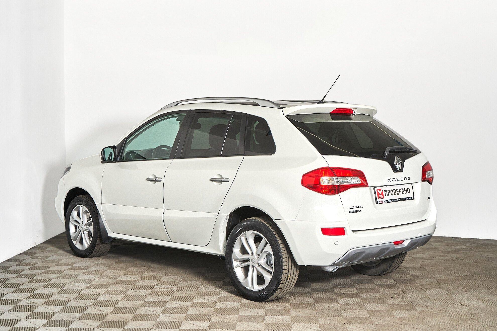 Renault Koleos 2012, белый