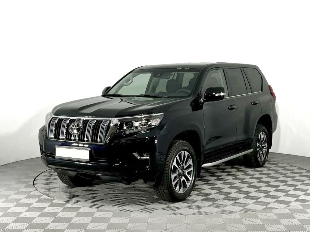 Toyota Land Cruiser Prado 2022, черный
