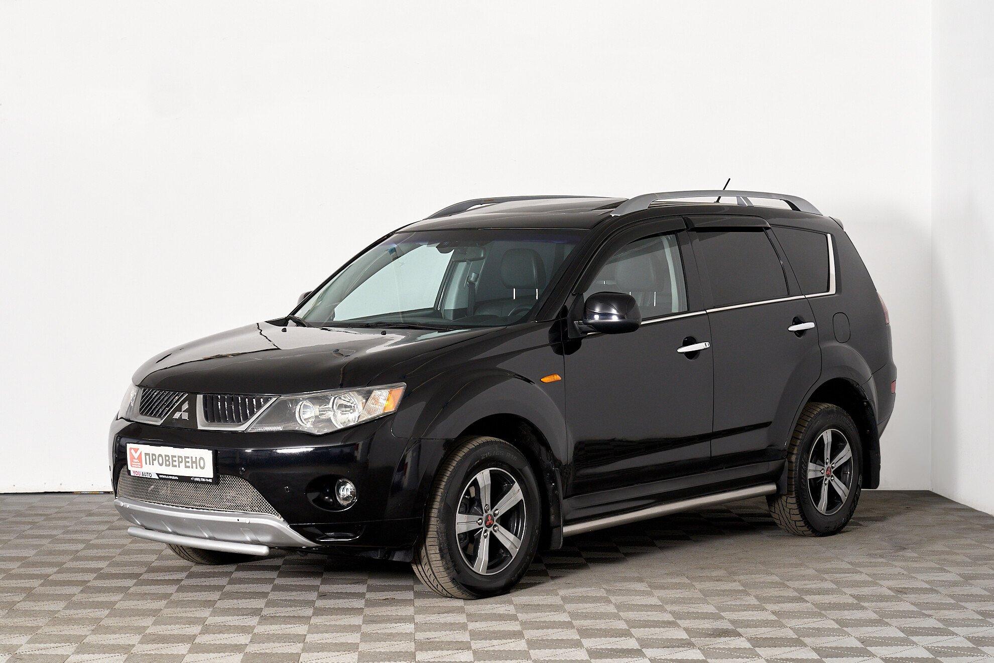 Mitsubishi Outlander 2008, черный