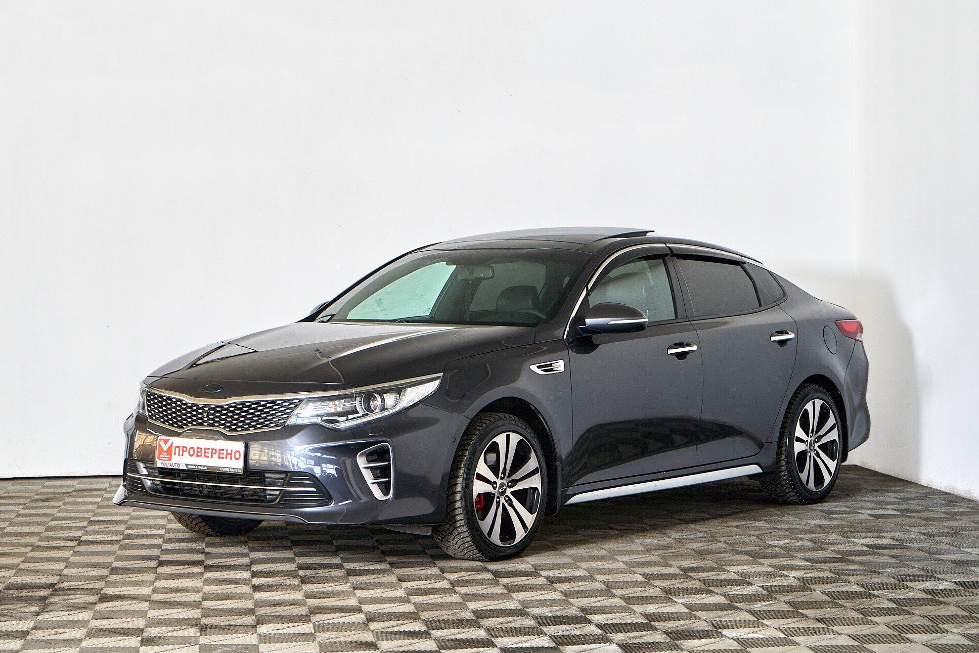 Kia Optima 2017, серый