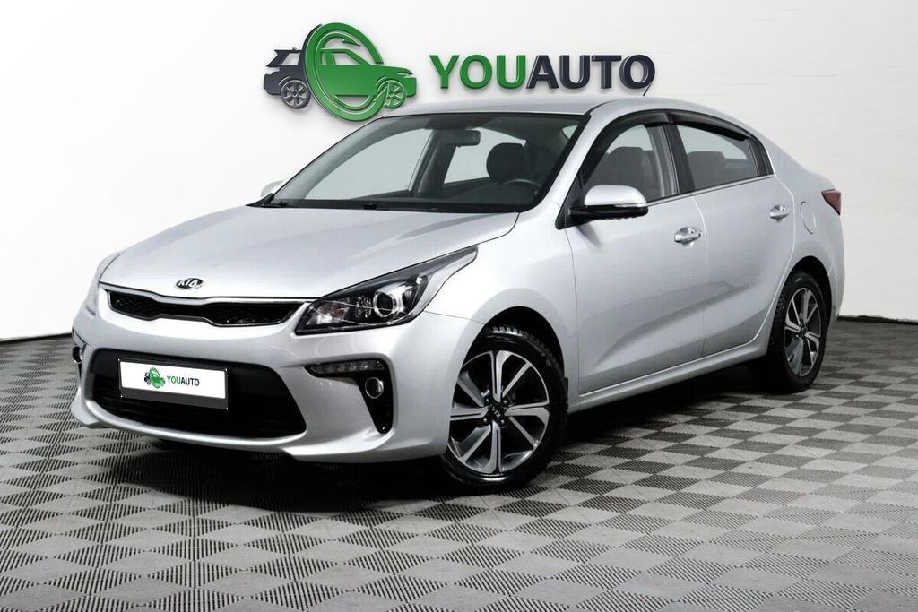 Kia Rio 2019, серебряный